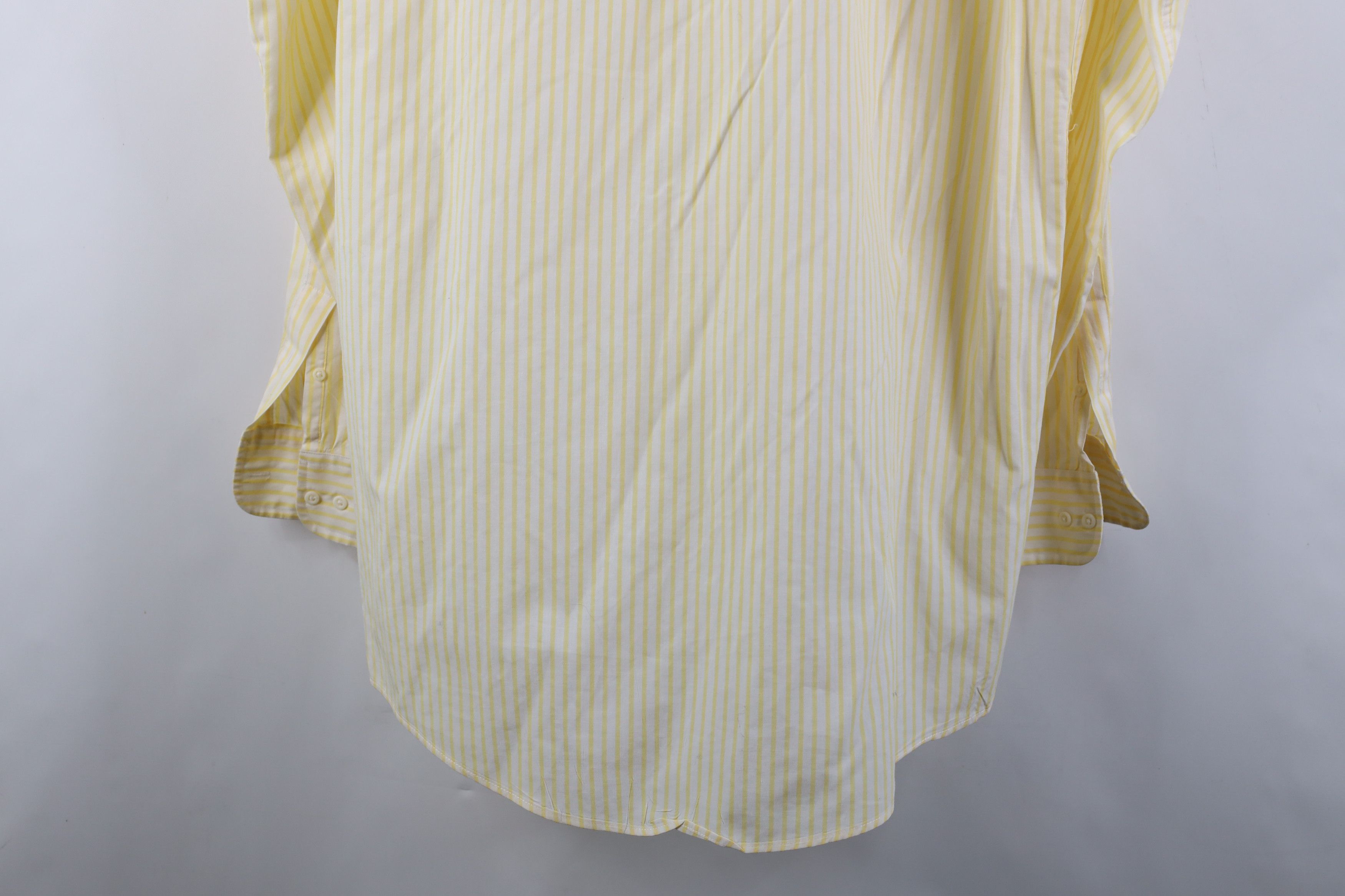 Lands' End Vintage 70s 80s Lands End Long Oxford Striped Button Shirt Size US L / EU 52-54 / 3 - 16 Thumbnail