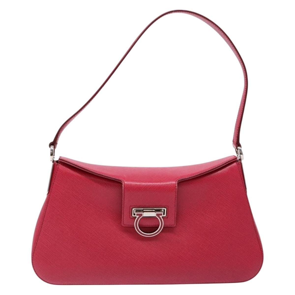 Salvatore Ferragamo Salvatore Ferragamo Gancini Shoulder Bag Leather Size ONE SIZE - 1 Thumbnail