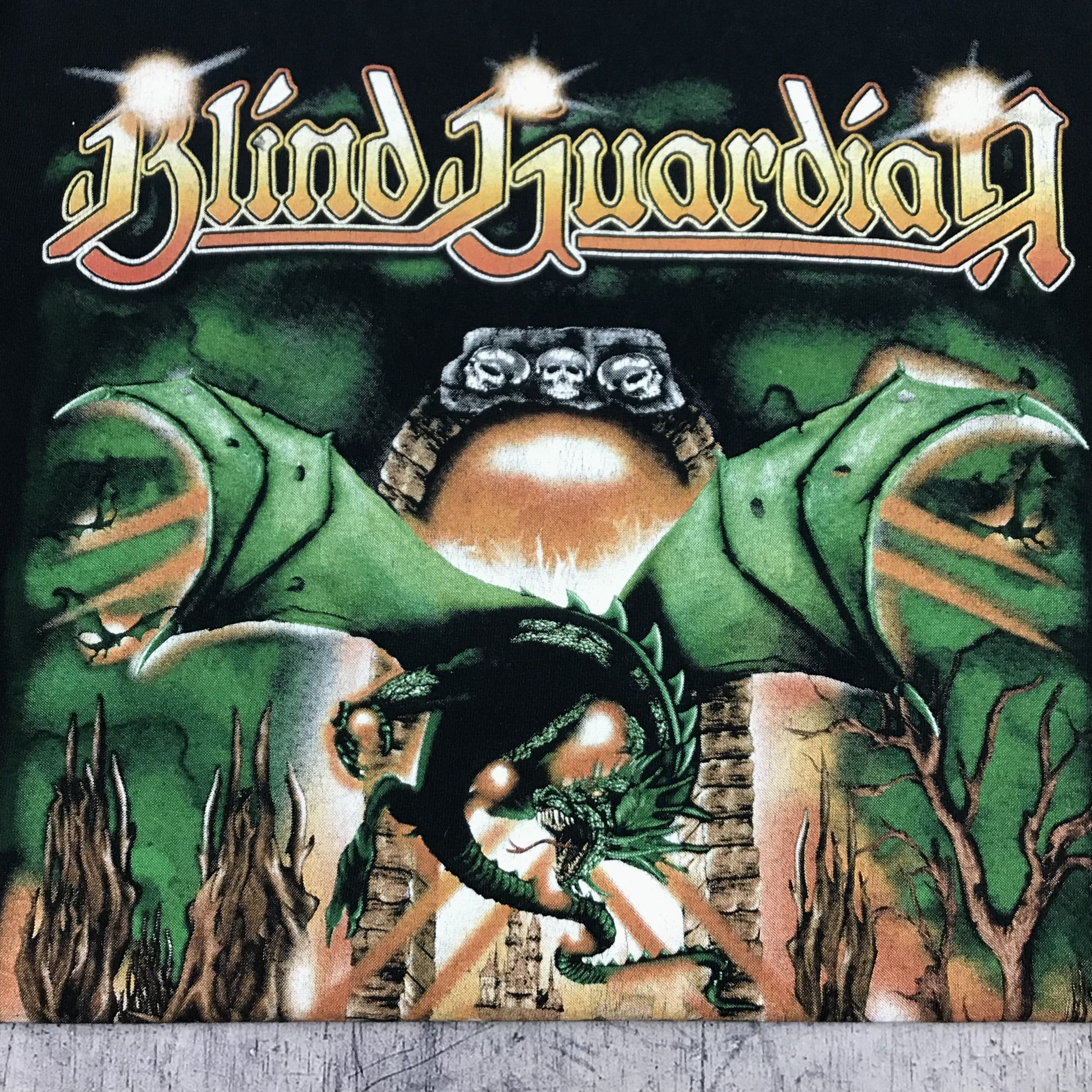 Band Tees Vintage Blind Guardian Tee Size US L / EU 52-54 / 3 - 3 Thumbnail
