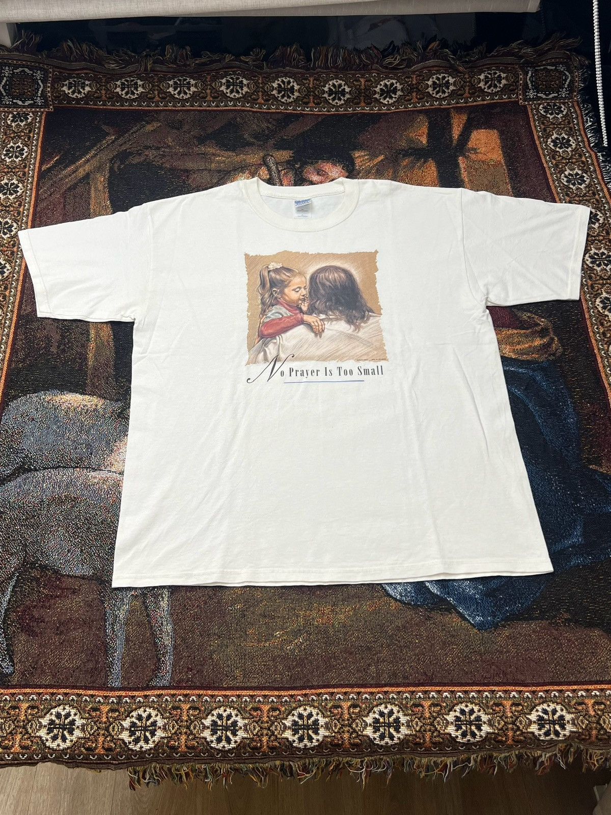 Vintage Vintage Jesus Tee Size US XL / EU 56 / 4 - 2 Thumbnail