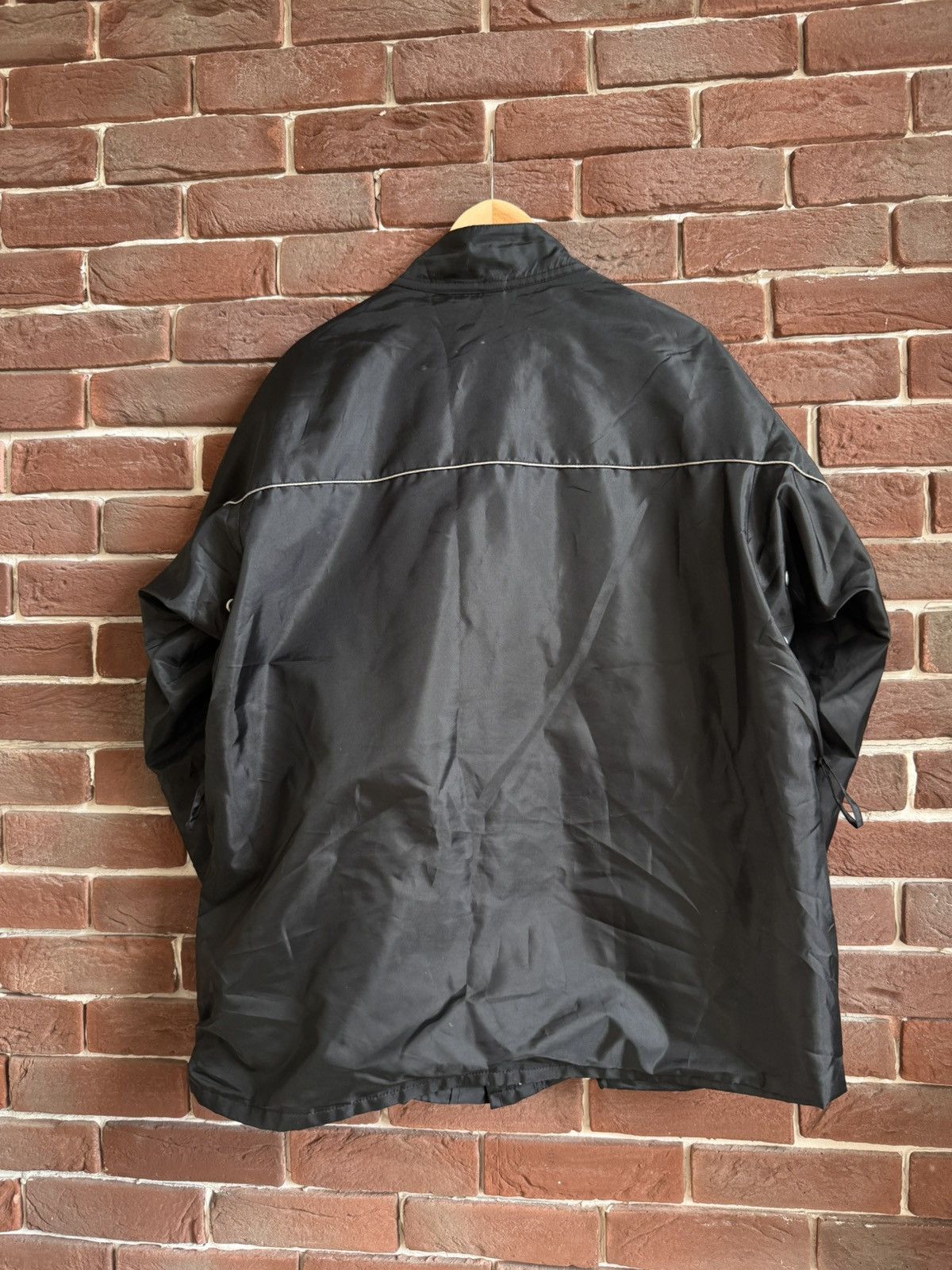 Belstaff Belstaff Nylon Windbreaker jacket vintage casual XL BLACK Size US XL / EU 56 / 4 - 2 Thumbnail