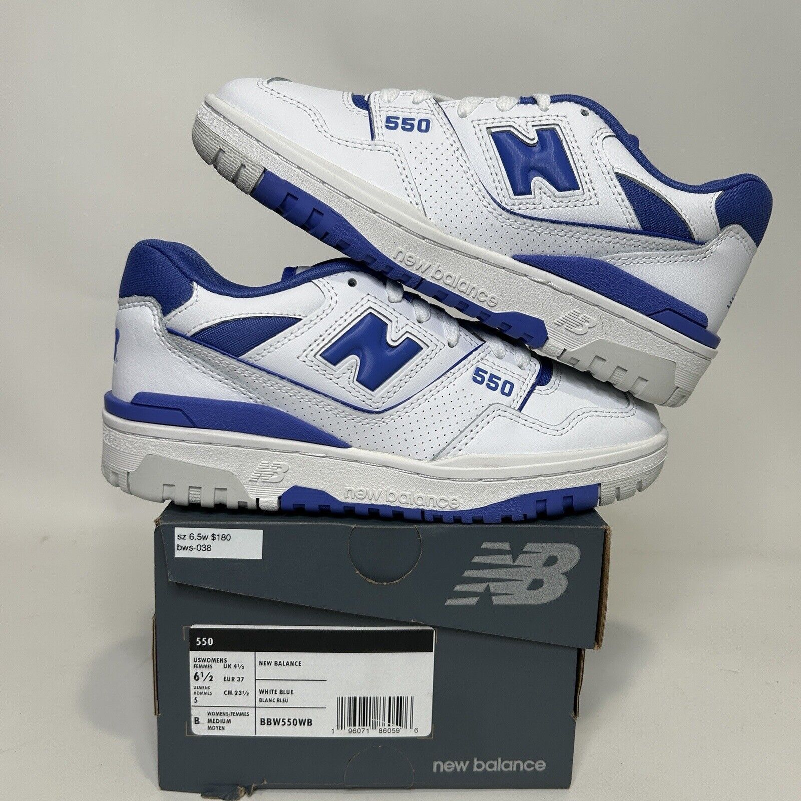 New Balance New Balance Shoes 550 WMNS Sneakers “Aura Purple” 2024 Size US 6.5 / IT 36.5 - 1 Thumbnail