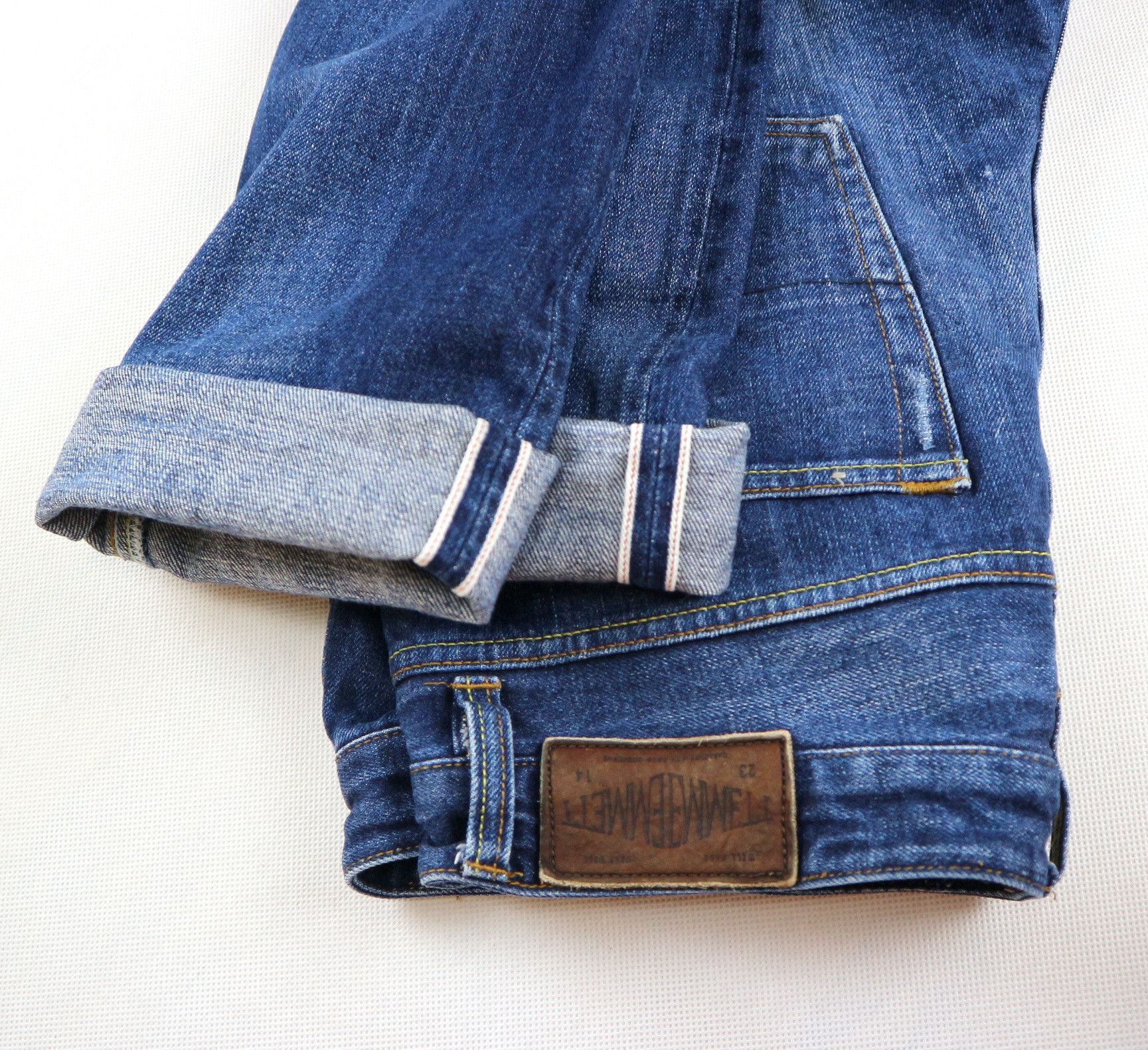 Emmett Emmett Bill Selvedge Denim Jeans W31 L34 Size US 31 - 2 Thumbnail