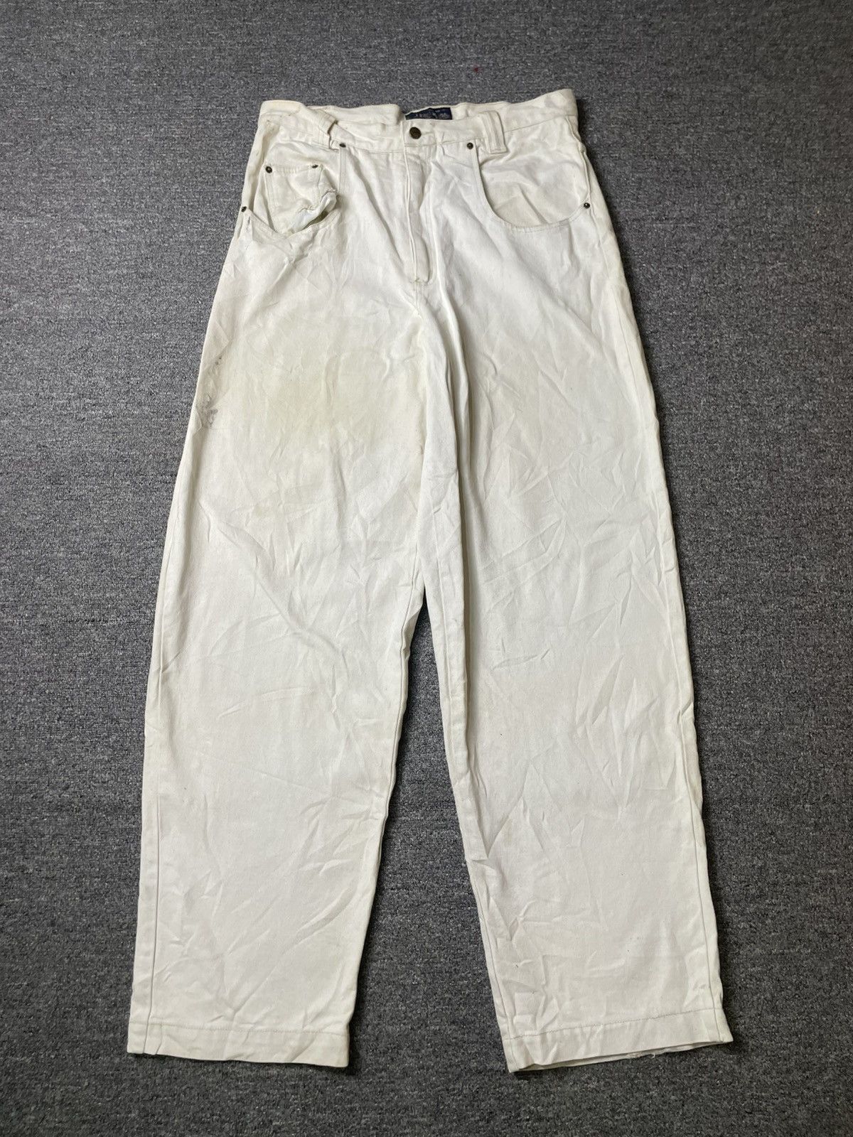 Japanese Brand × Karl Kani × Vintage Vintage KARL KANI Straight Cut Jeans (111) Size US 35 - 1 Thumbnail