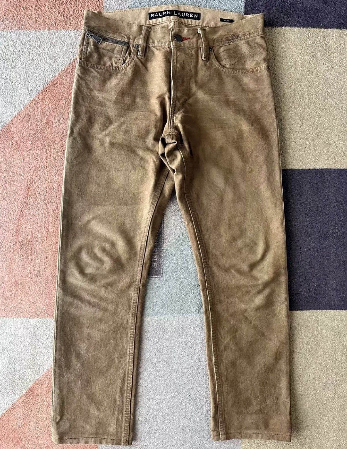 Polo Ralph Lauren Ralph Lauren Black Label Canvas Casual Pants - Polo RL K22 Size US 28 / EU 44 - 1 Thumbnail