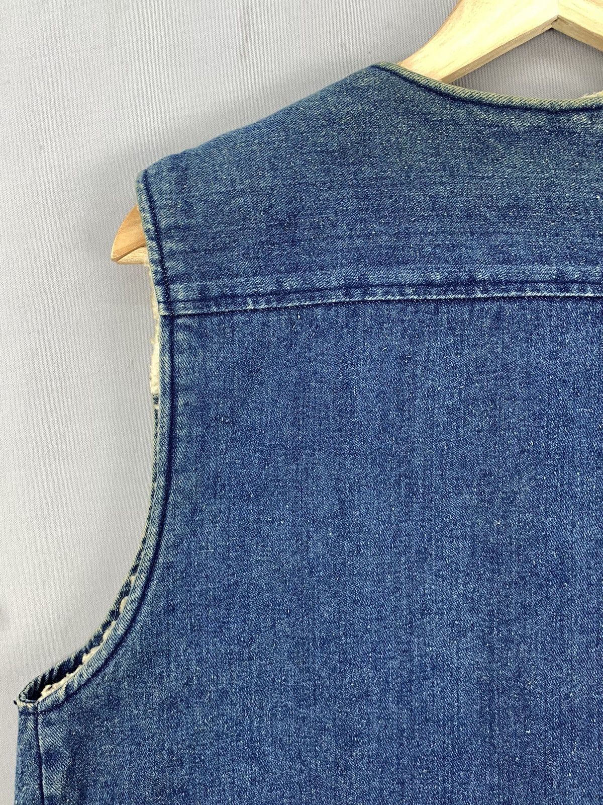 Vintage Vintage Denim Jacket Wood Crane Vest Size US M / EU 48-50 / 2 - 10 Thumbnail