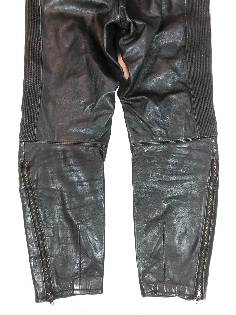 Other Avangarde Vintage Rare Motorcycle Biker Leather Pants Size US 34 / EU 50 - 8 Thumbnail