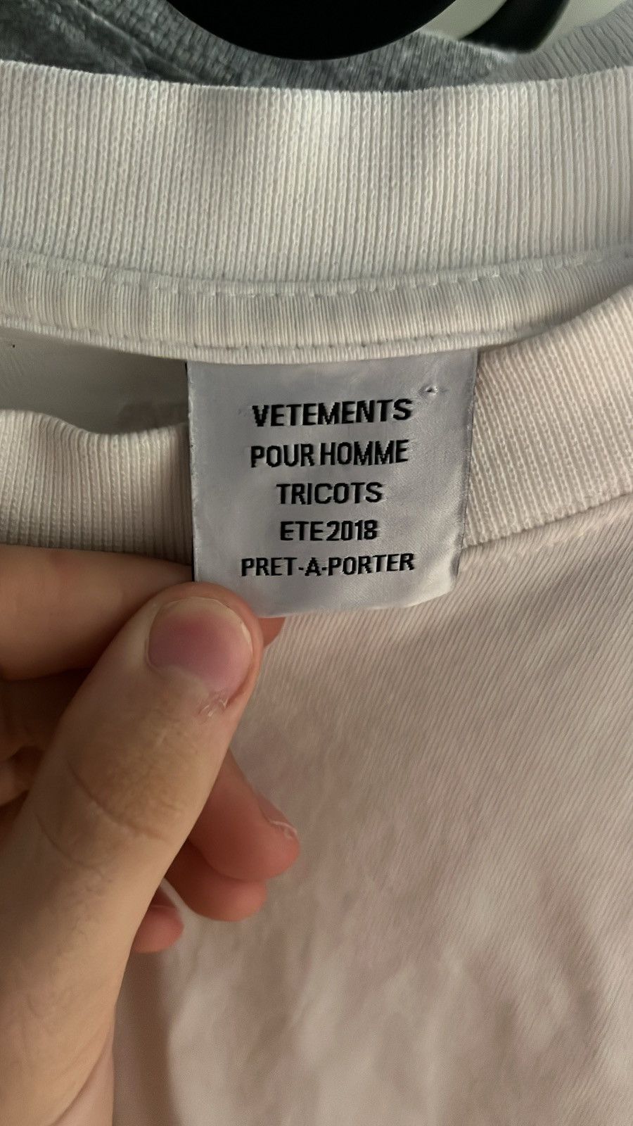 Vetements Vetements Baseball Tee Size US M / EU 48-50 / 2 - 4 Thumbnail