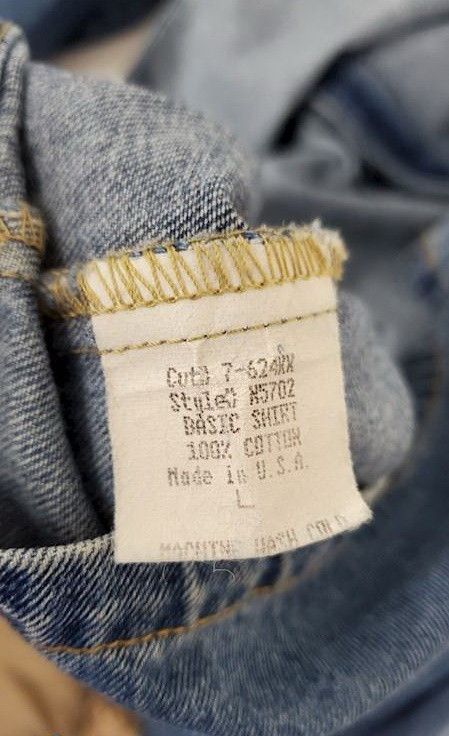 Karl Kani Karl Kani shirt vintage denim 2Pac 90s hip hop 1990s size L Size US L / EU 52-54 / 3 - 8 Thumbnail