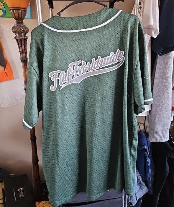 Huf Green Huf baseball jersey Size US XL / EU 56 / 4 - 1 Thumbnail