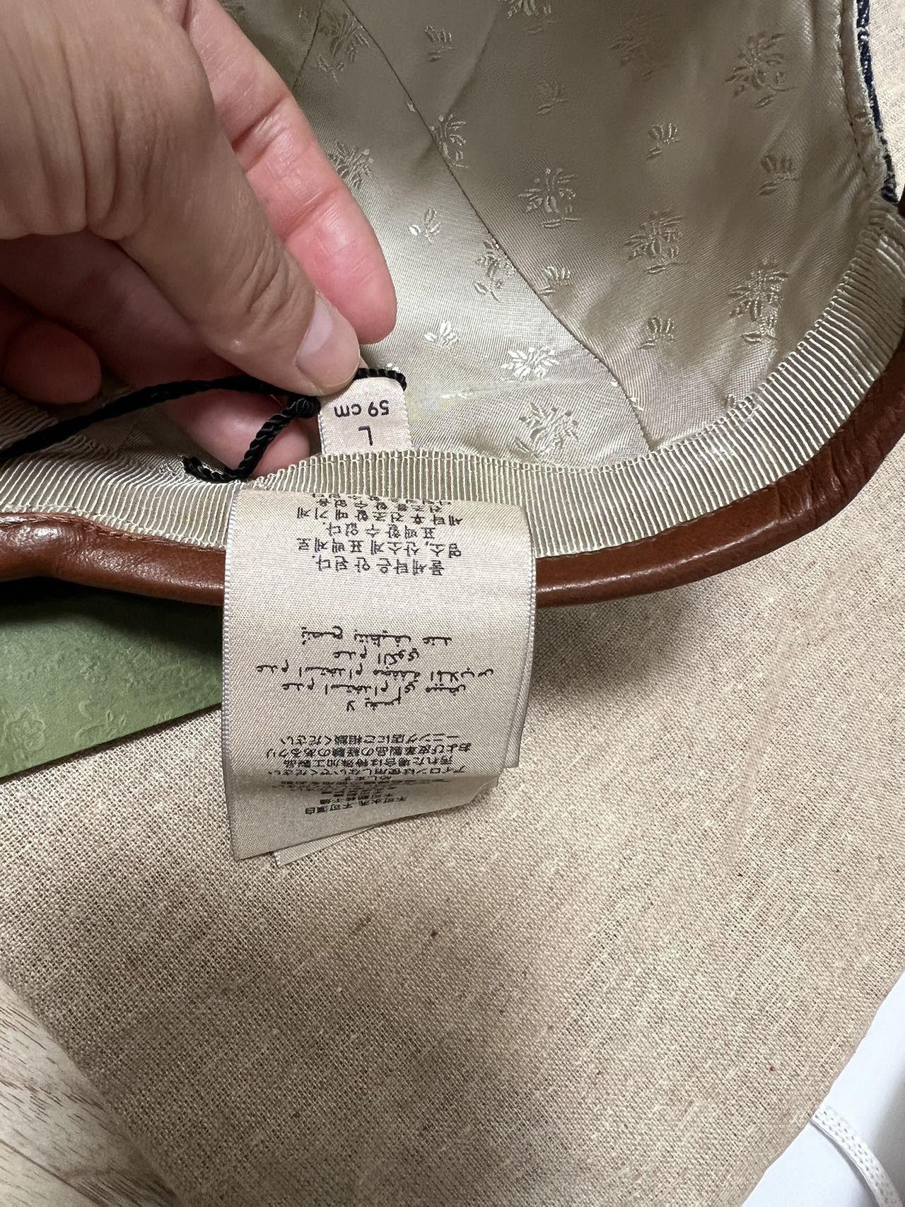Gucci unisex gucci GG Denim Baseball Cap Size ONE SIZE - 9 Thumbnail