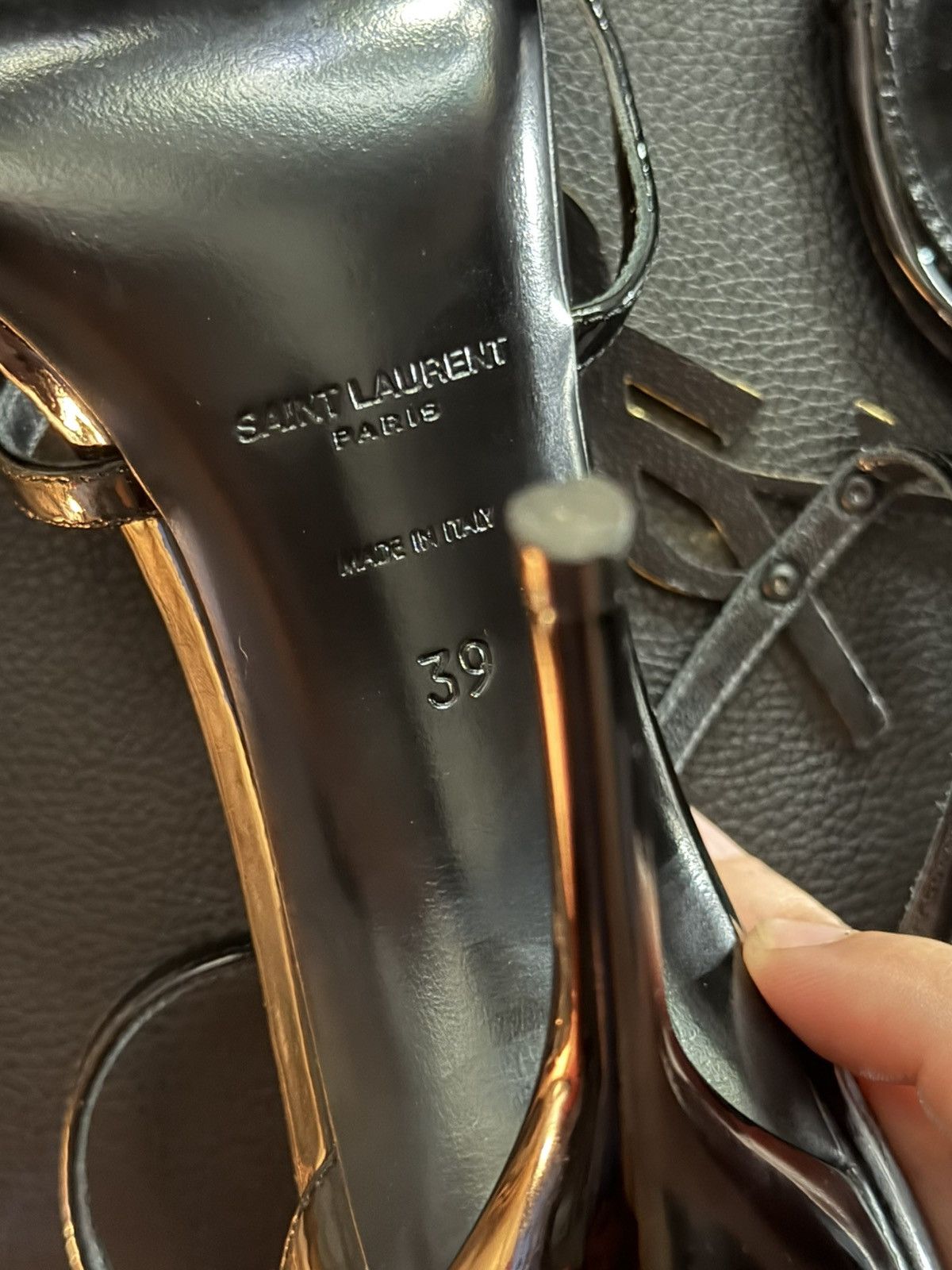 Yves Saint Laurent YSL Cassandra Heel size 39 Size US 9 / IT 39 - 4 Thumbnail