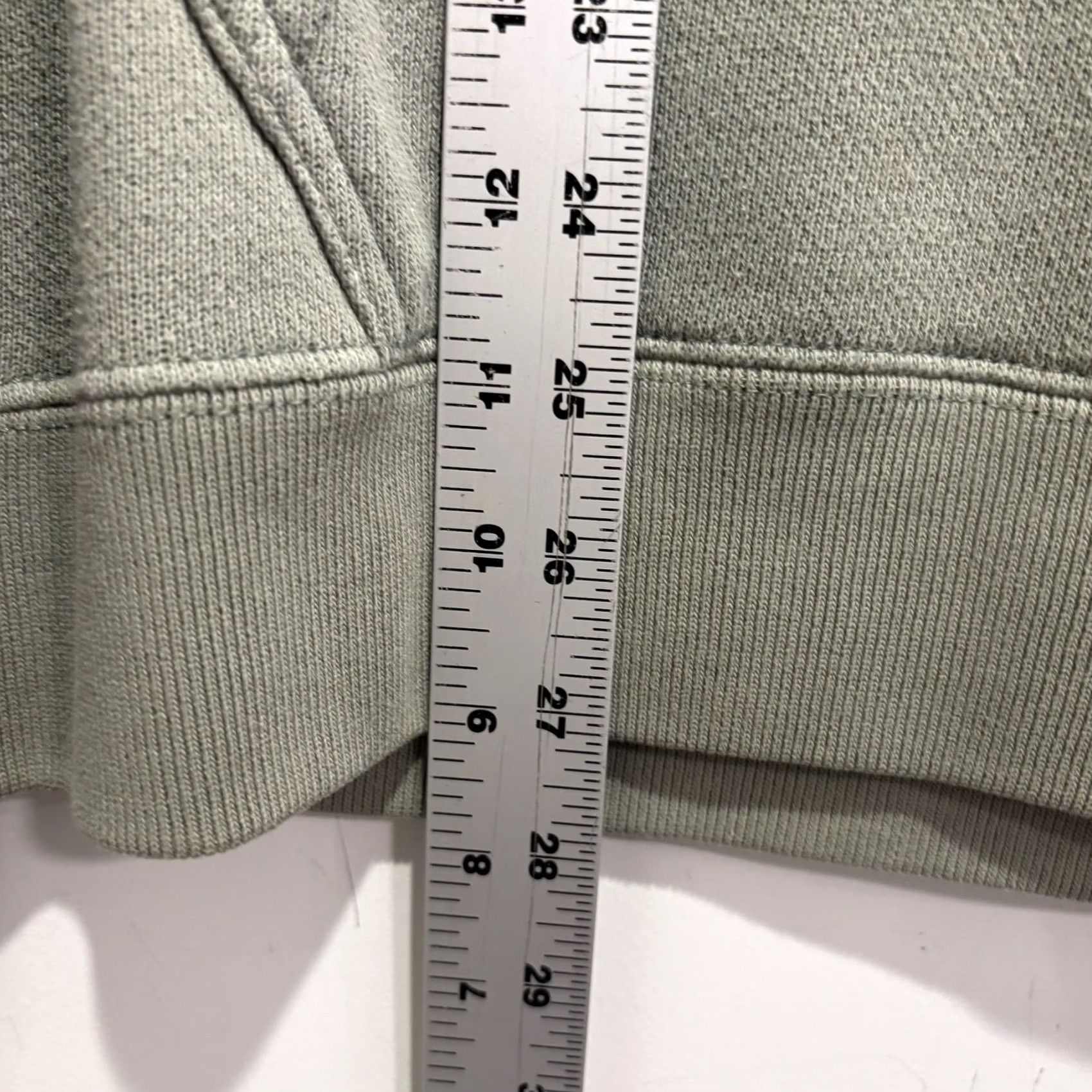 Abercrombie & Fitch Abercrombie & Fitch Mens Hoodie M Sage Green Fleece Embroidered Logo Soft A&F Size US M / EU 48-50 / 2 - 4 Thumbnail