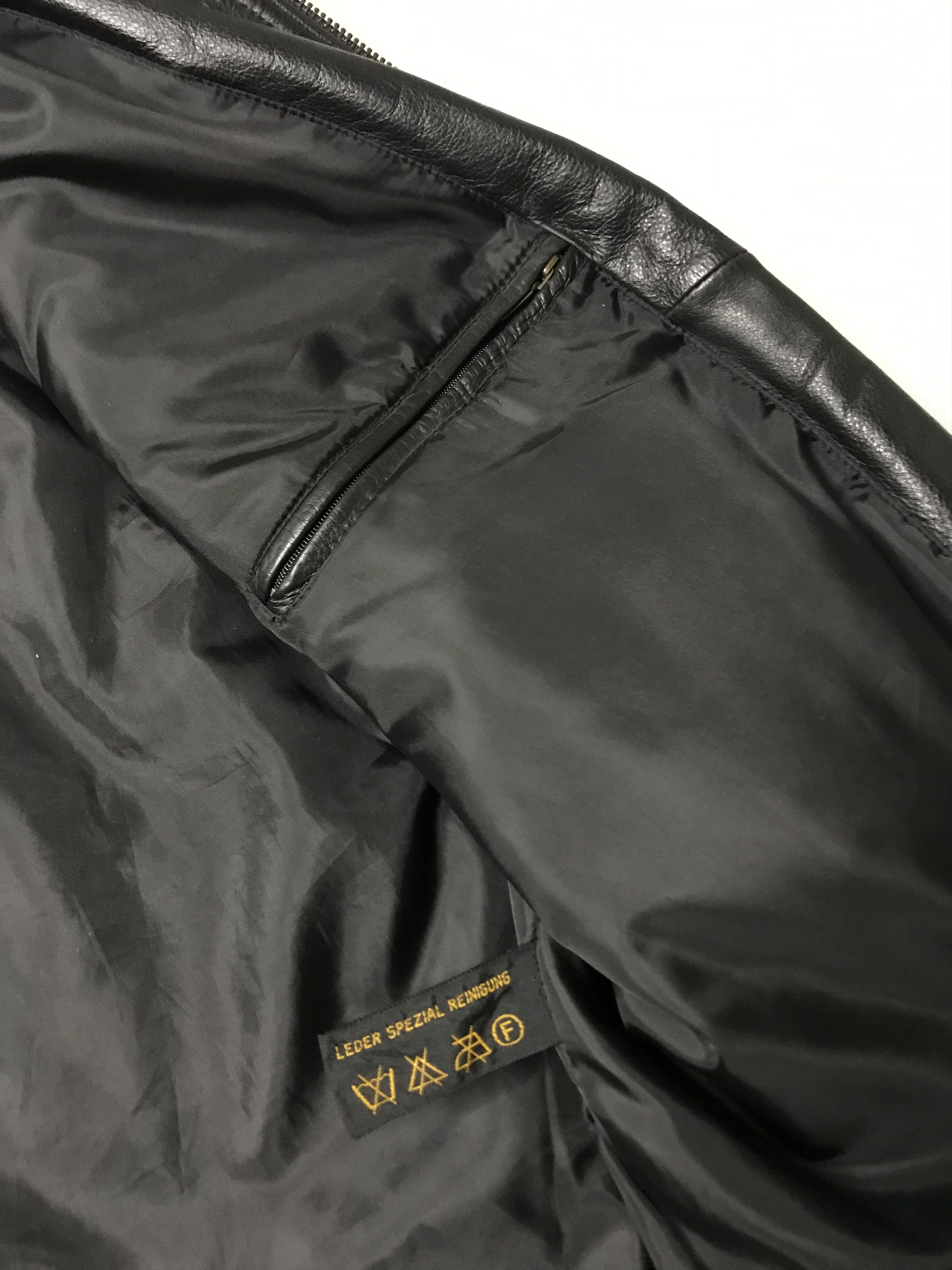 Genuine Leather Genuine leather jacket vest prince vintage 90’s rince black Size US L / EU 52-54 / 3 - 4 Thumbnail