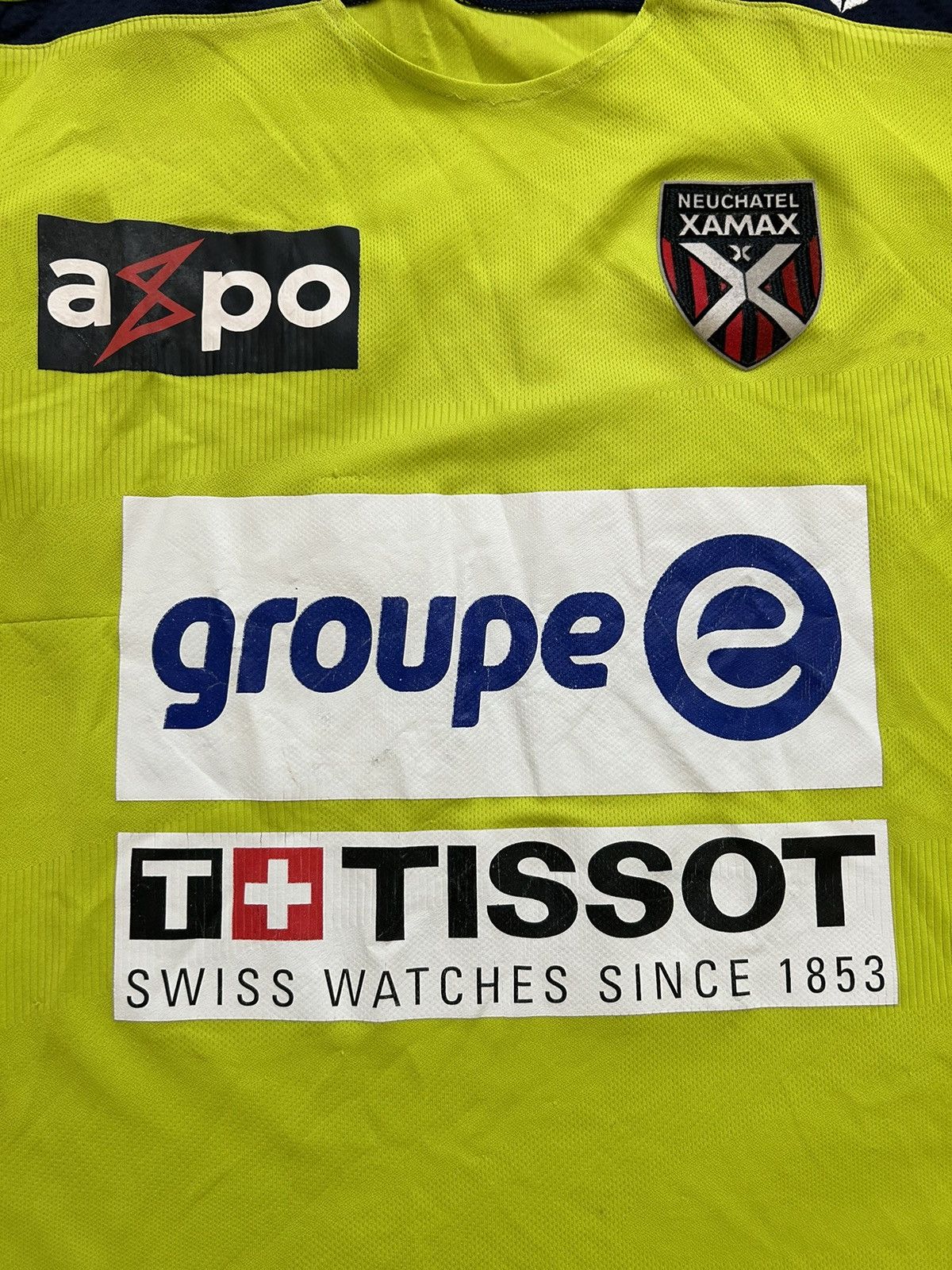 Erima × Vintage Vintage Neuchatel Xamax Faivre Goalkeeper Soccer Jersey Size US XL / EU 56 / 4 - 18 Thumbnail