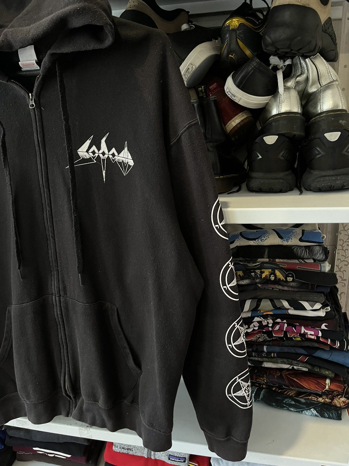 Band Tees Vintage 90s Sadom In The Sign Of Evil hoodie Y2K Size US XL / EU 56 / 4 - 5 Thumbnail