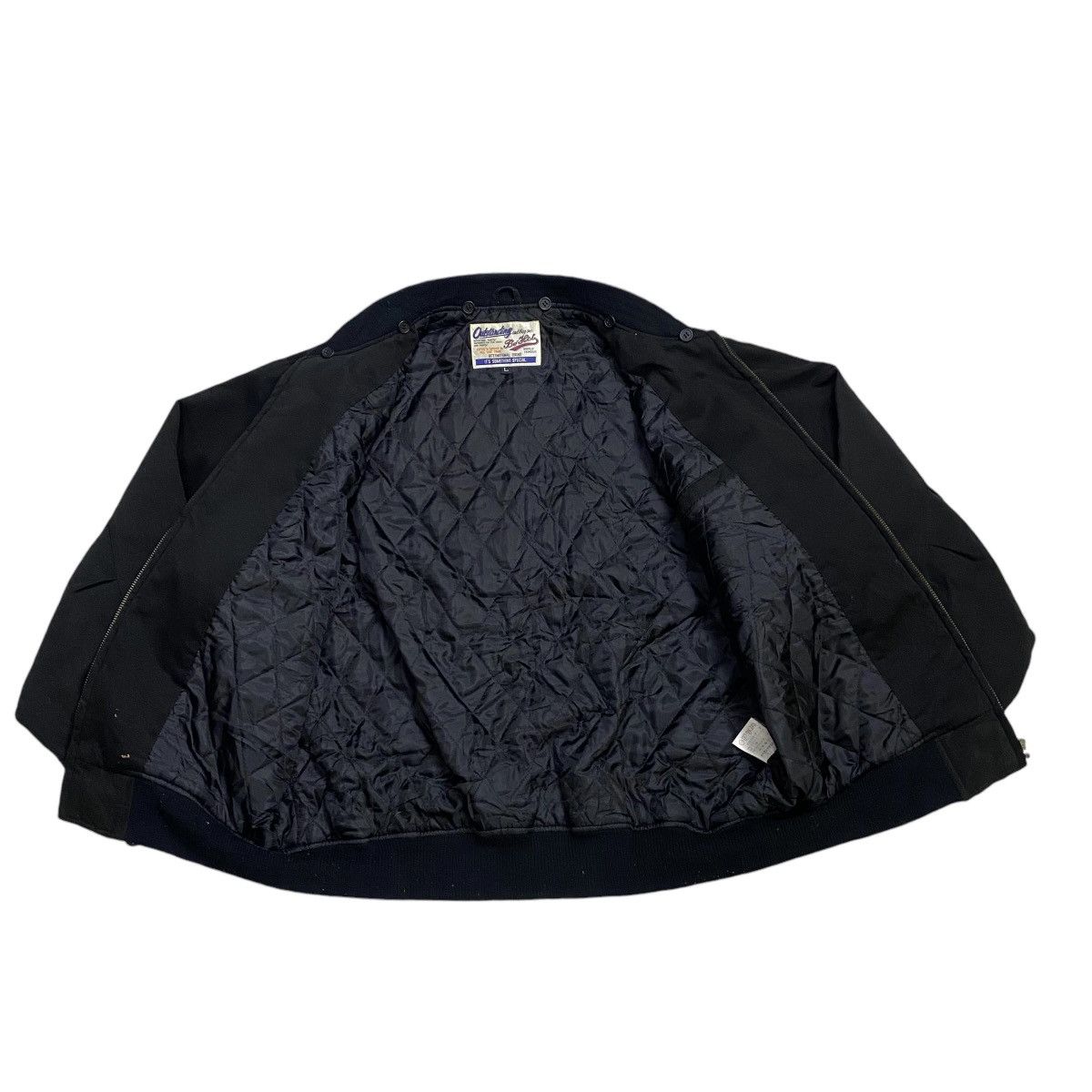 Japanese Brand Grandeur embroidery black jacket Size US L / EU 52-54 / 3 - 7 Thumbnail