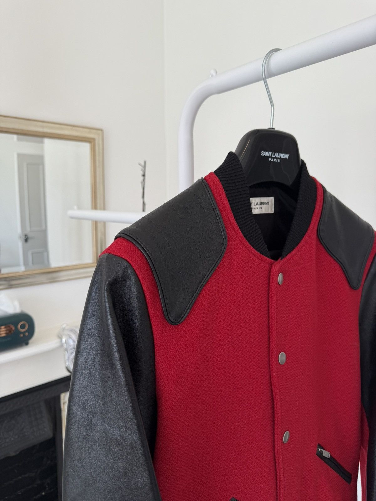 Saint Laurent Paris SS18 Saint Laurent Heaven Varsity Jacket Size US S / EU 44-46 / 1 - 7 Thumbnail