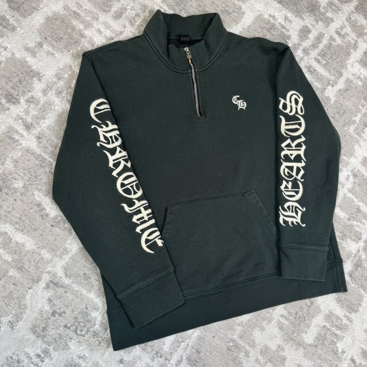 Chrome Hearts Chrome Hearts Slo Ride Quarter Zip Sweater | Grailed