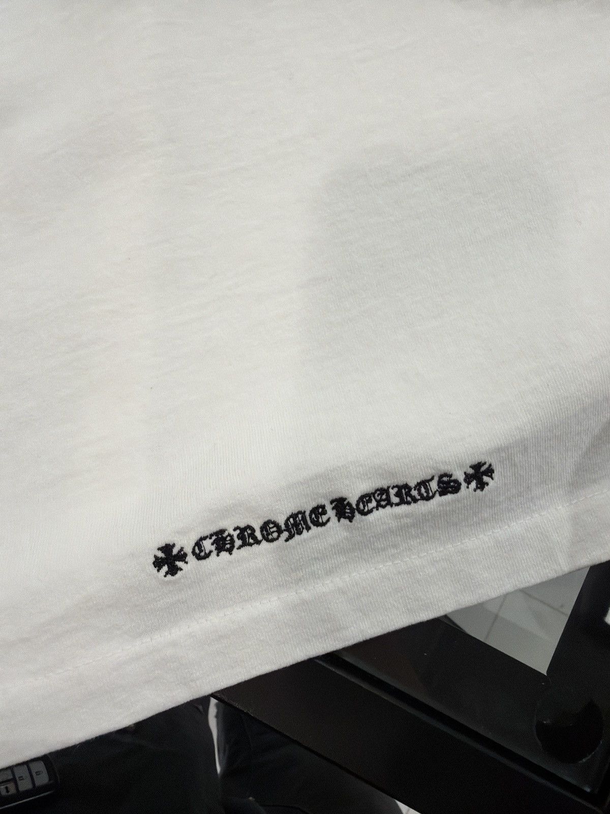 Chrome Hearts Chrome Hearts Embroidered Dagger White L/S Size US M / EU 48-50 / 2 - 8 Thumbnail