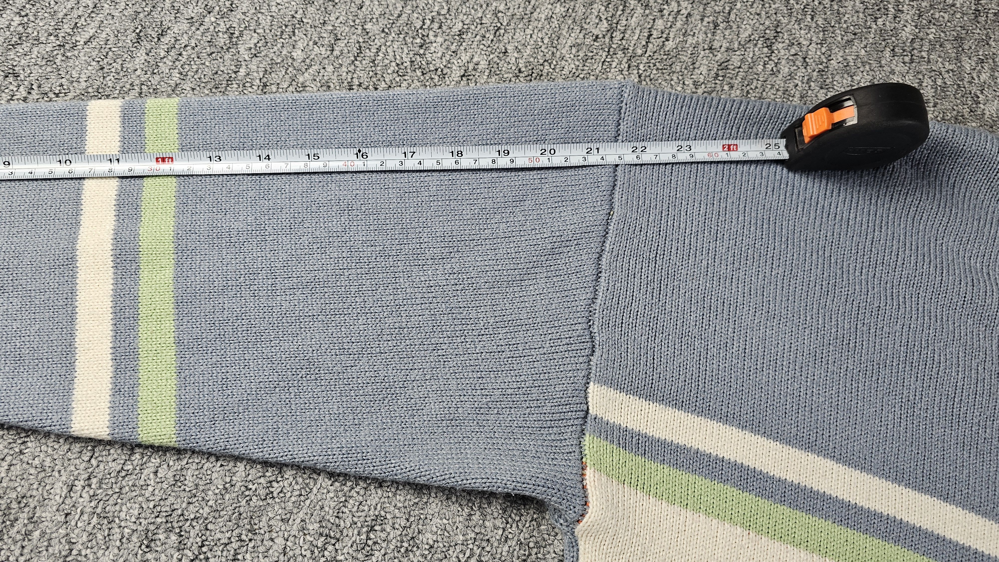Kickers Kickers 90s Striped Boxy Wool Knit Sweater Classics S Retro Size US S / EU 44-46 / 1 - 10 Thumbnail