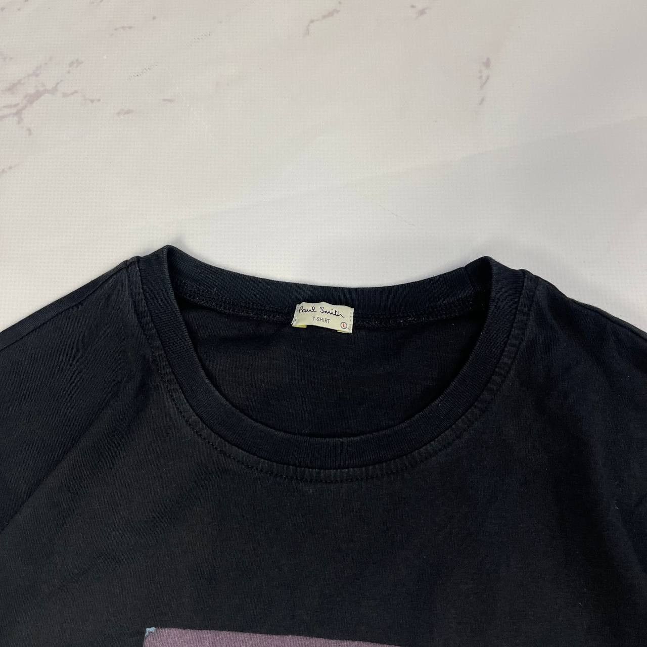 Paul Smith Paul Smith Zebra Print Organic Cotton T-Shirt Tee Black Size US L / EU 52-54 / 3 - 9 Thumbnail