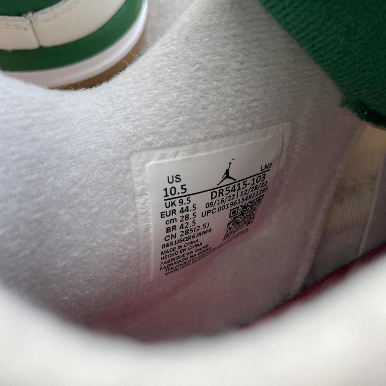 Nike SB Nike Jordan Retro 4 SB Pine Green Size US 10.5 / EU 43-44 - 5 Thumbnail