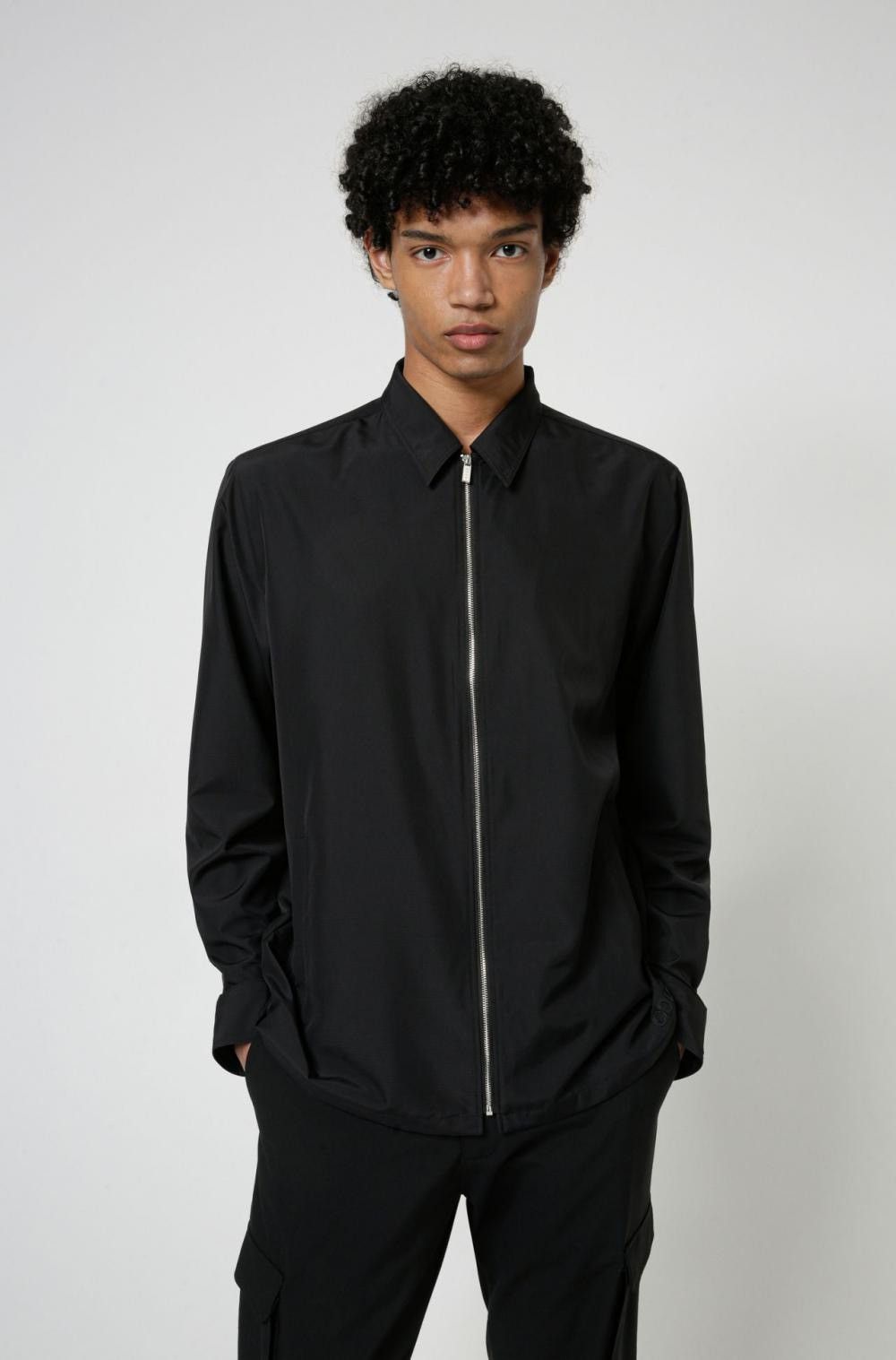 Yohji Yamamoto Vintage 90s Offers Produce By Conception Studio Zipper Shirt Size US L / EU 52-54 / 3 - 1 Thumbnail