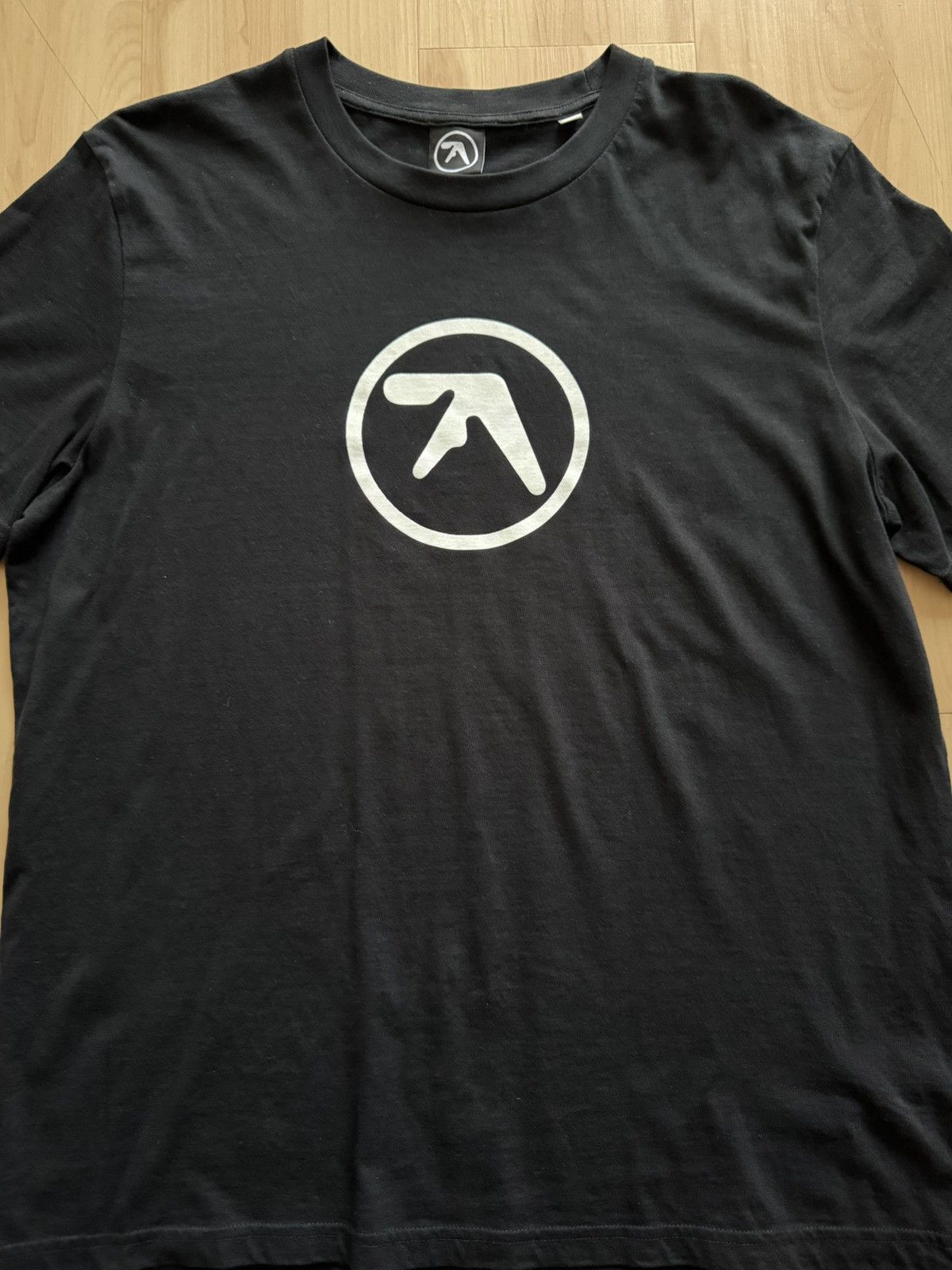 Band Tees × Vintage Aphex Twin Logo T Shirt Black Size US L / EU 52-54 / 3 - 5 Thumbnail