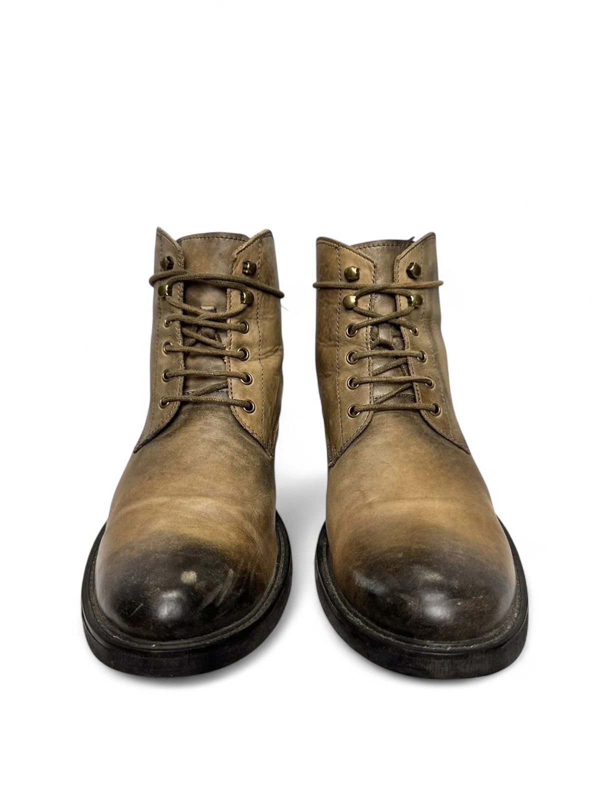 Leather Leather Boots AvantGarde AS 98 HandMade Italy Rare GOA Size US 9 / EU 42 - 5 Thumbnail