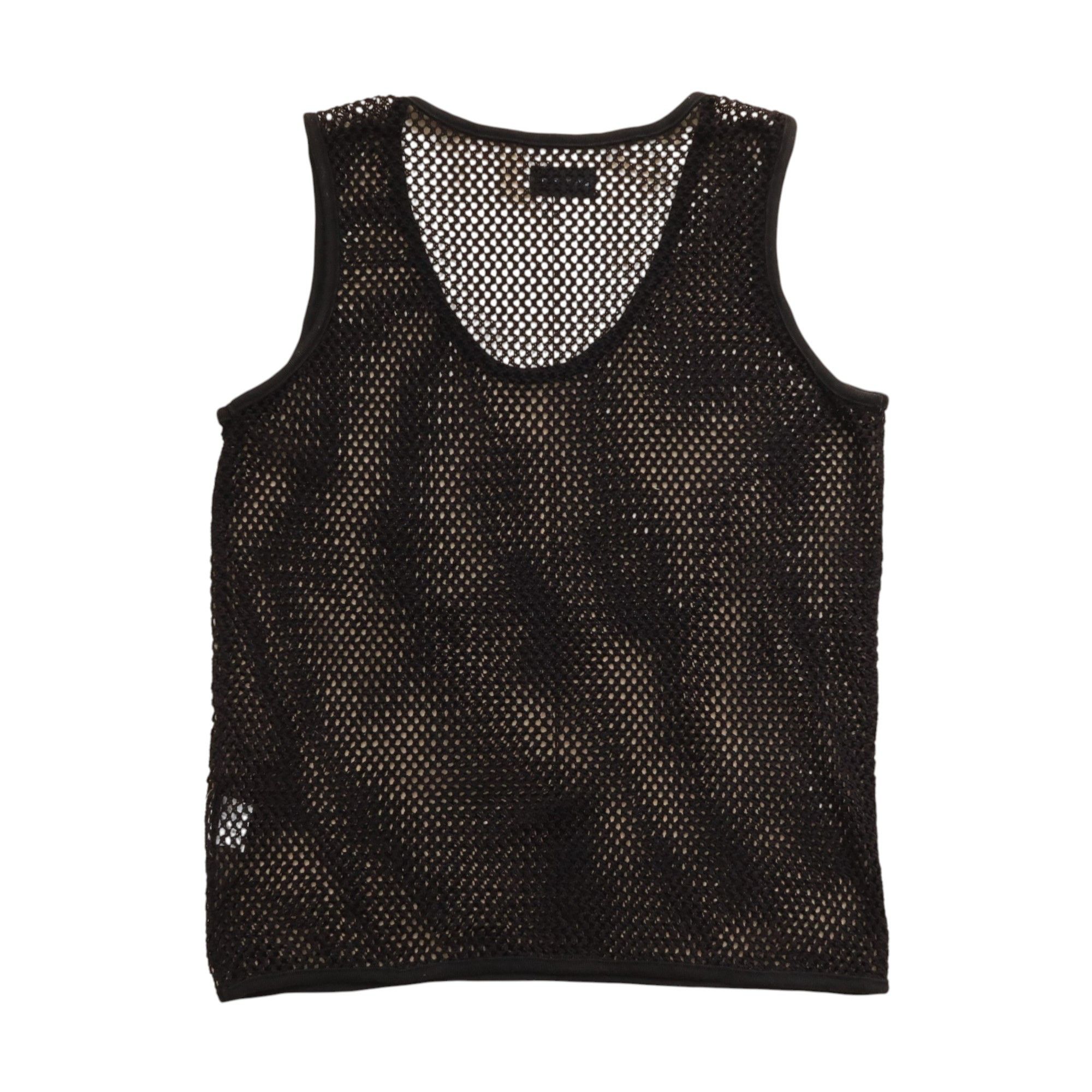Japanese Brand 1990s Boycott Mesh Black Vest Size US M / EU 48-50 / 2 - 2 Thumbnail