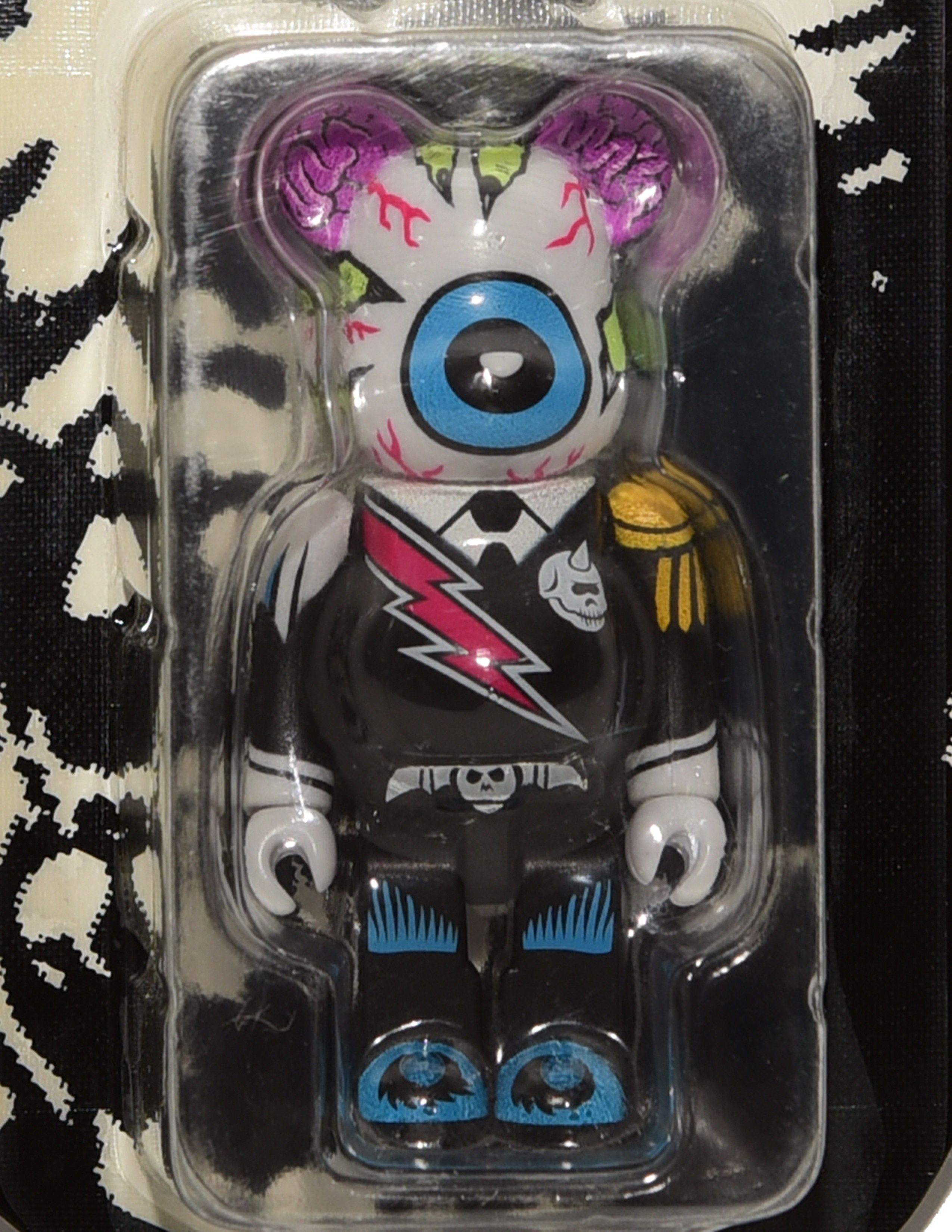 Japanese Brand × Medicom Toy × Mishka Mishka x Medicom Toy 2012 Japan Exclusive 100% Bearbrick Size ONE SIZE - 3 Thumbnail