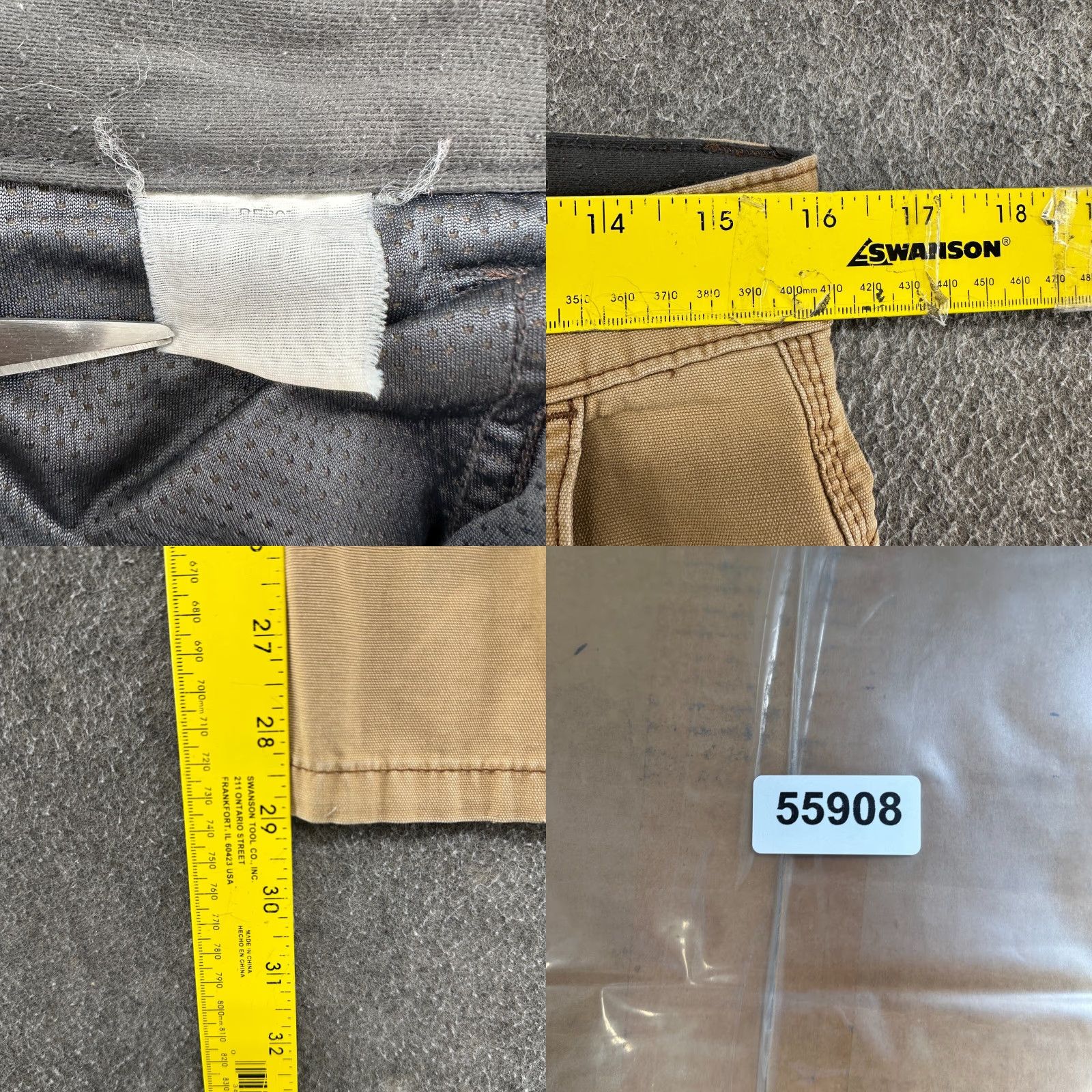 Wrangler Wrangler Pants Mens 32x30 Brown Cargo All Terrain Gear ATG Cotton Double Knee Pants Mens Brown Cargo 32x30 Vintage No Size US 32 / EU 48 - 9 Thumbnail