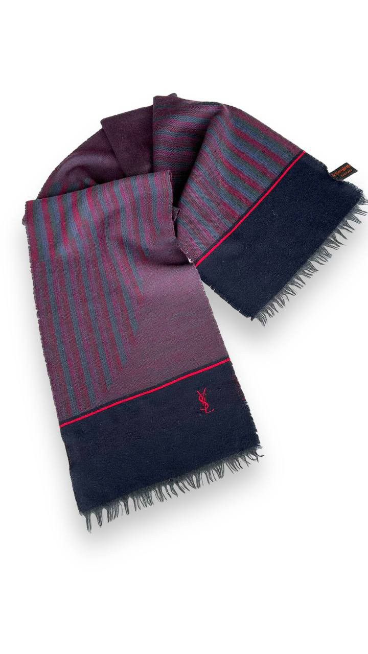 Yves Saint Laurent Yves Saint Lauren Scarf / Muffler Size ONE SIZE - 3 Thumbnail