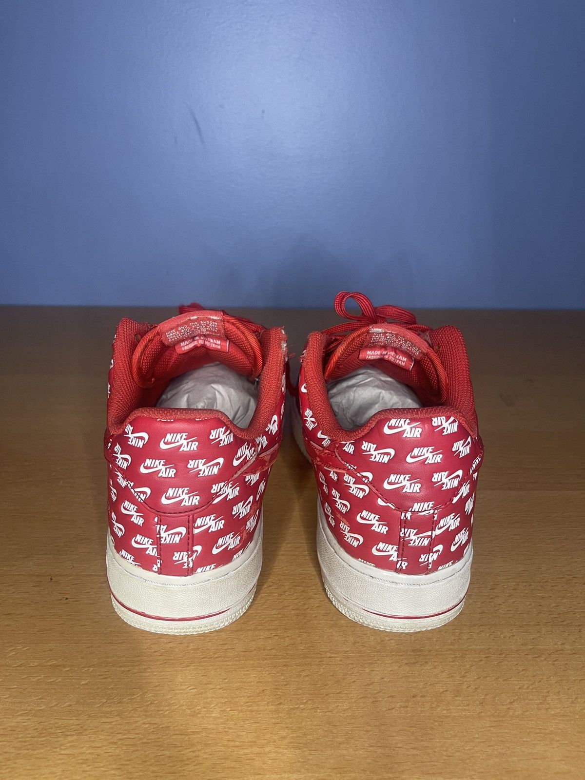 Nike Nike Air Force 1 Low “All Over Logo” Size US 10.5 / EU 43-44 - 5 Thumbnail