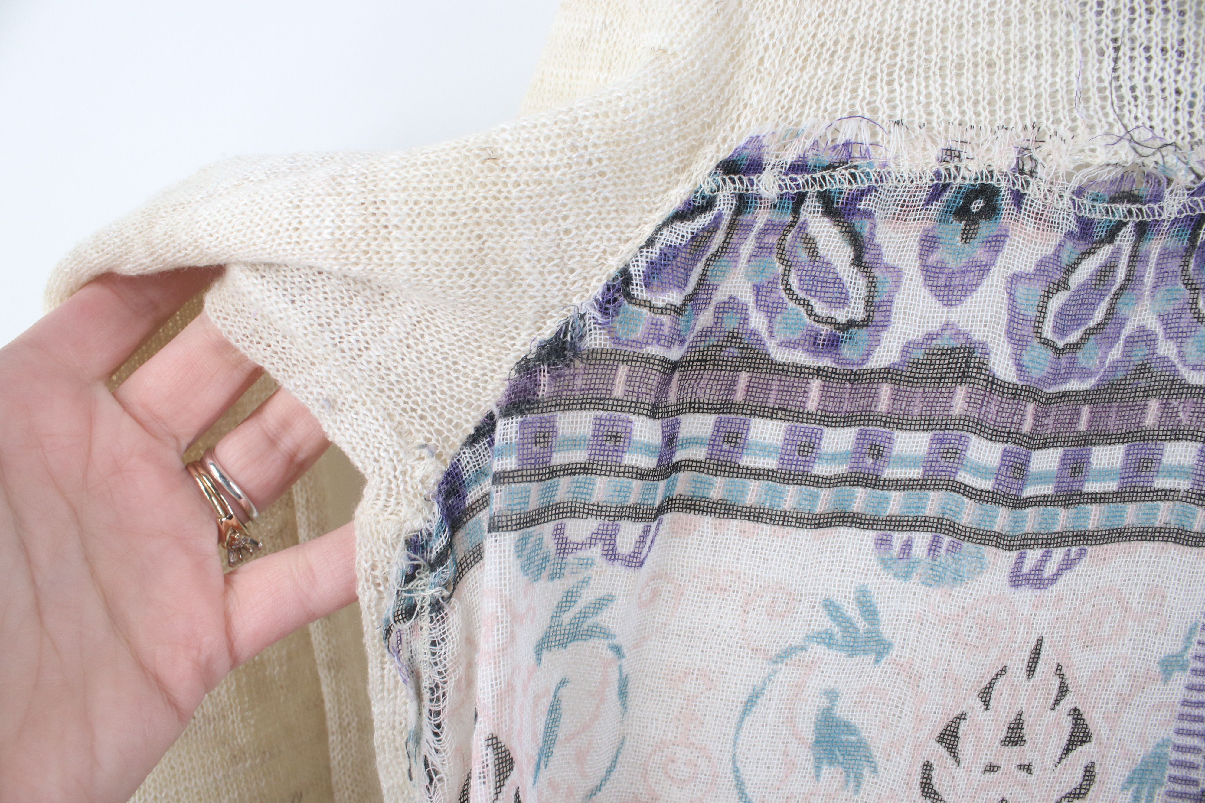 Free People Free People Chic Oversized Gauzy Flared Sleeve Knit T-Shirt Size S / US 4 / IT 40 - 11 Thumbnail