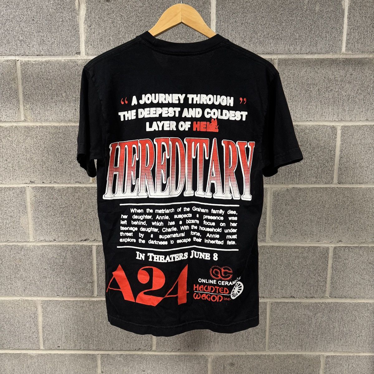 A24 A24 Online Ceramics Hereditary Tee Size US S / EU 44-46 / 1 - 2 Thumbnail