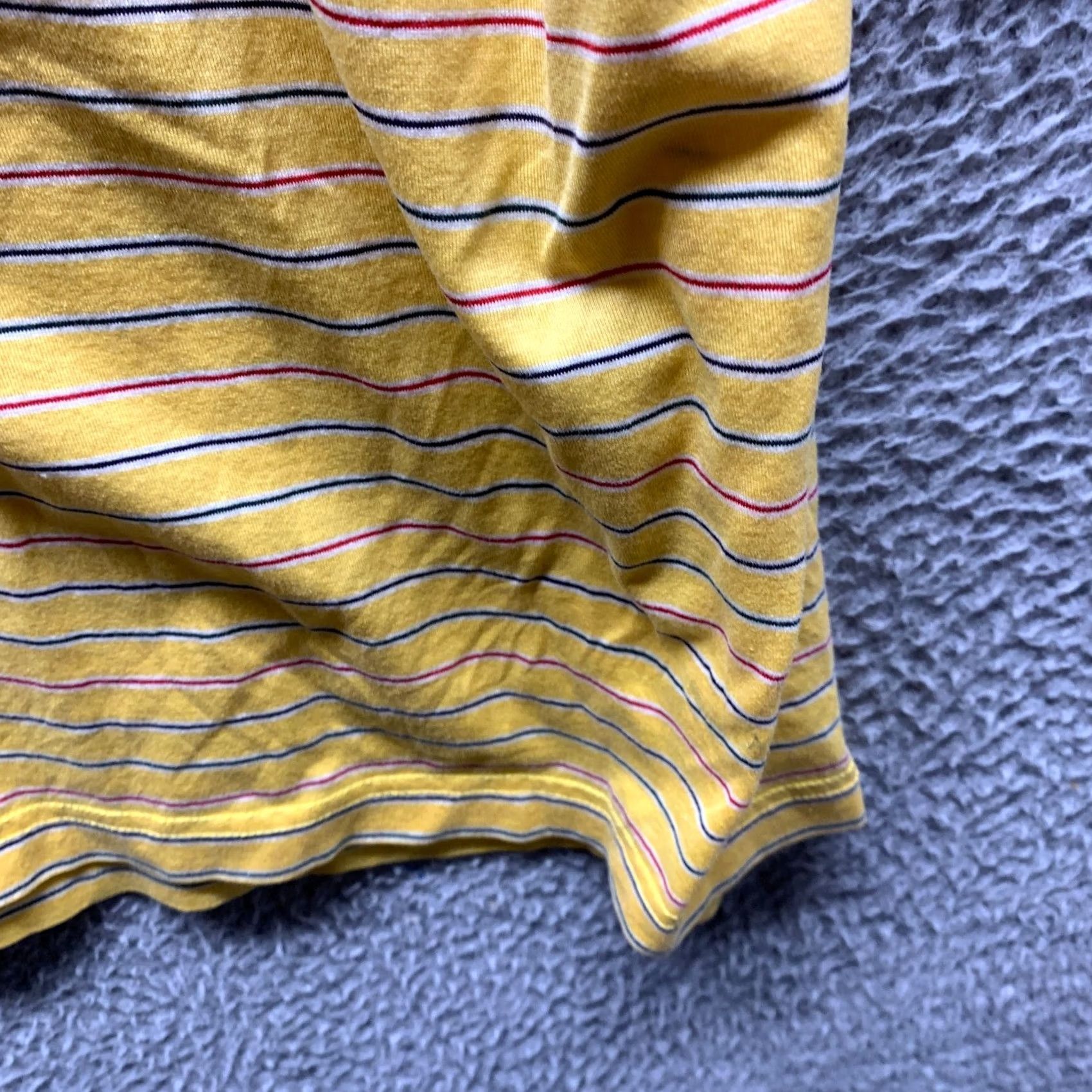 Vintage VINTAGE Fairway & Greene Polo Shirt Adult Large Yellow Striped Cotton Mens Size US L / EU 52-54 / 3 - 6 Thumbnail