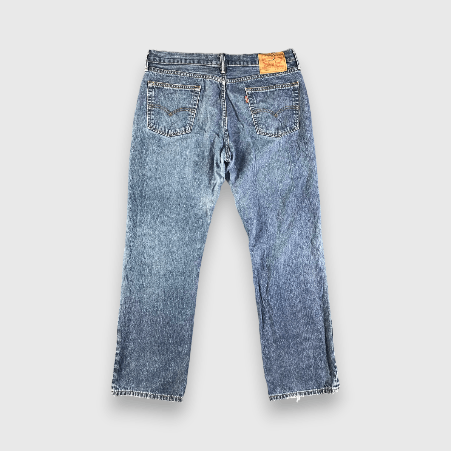 Levi's Vintage Blue Wash Levis 514 Jeans-J4162 Size US 35 - 2 Thumbnail