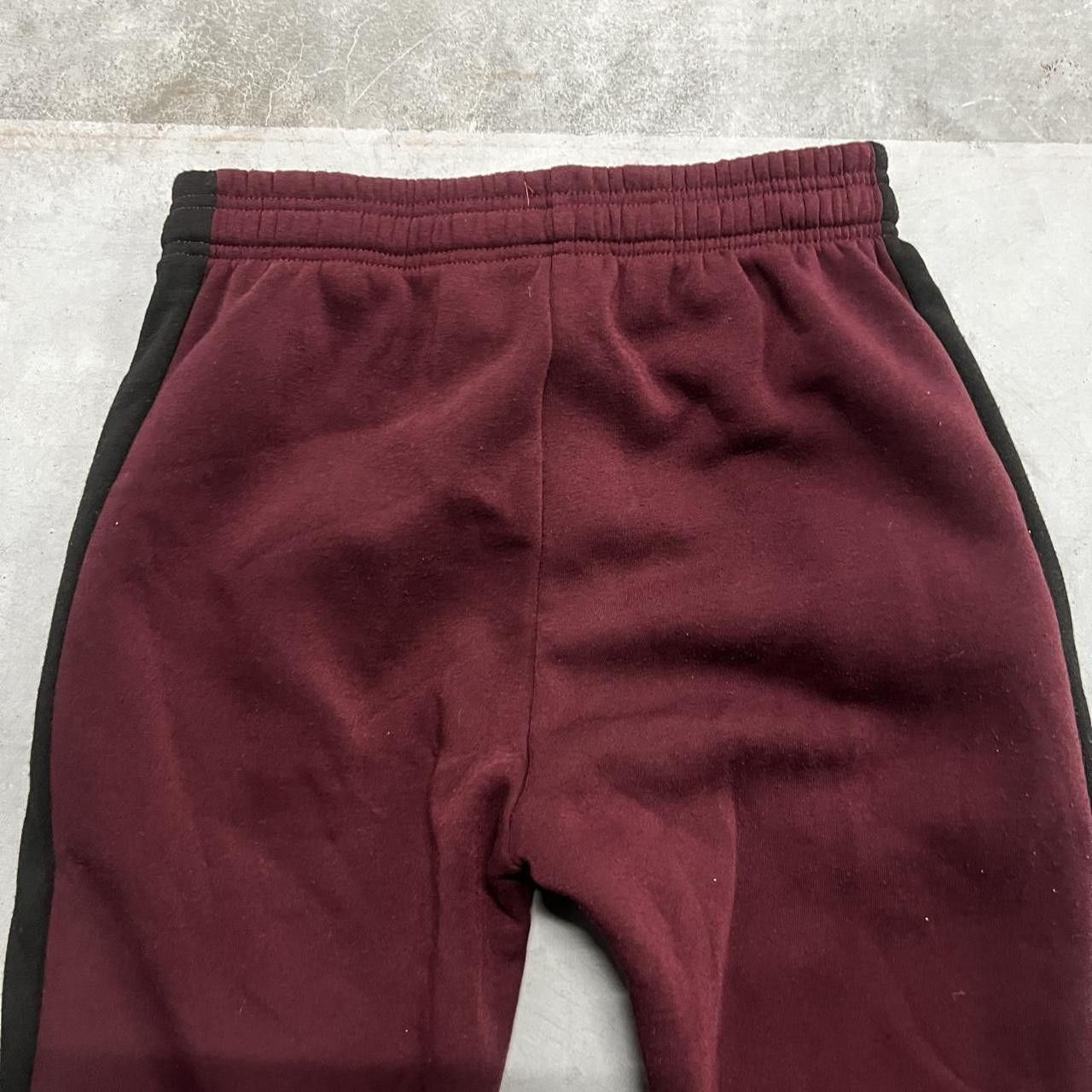 Vintage Vintage Y2K/2000s burgundy Red Grunge Loungewear Sweatpants! Size US 32 / EU 48 - 6 Thumbnail