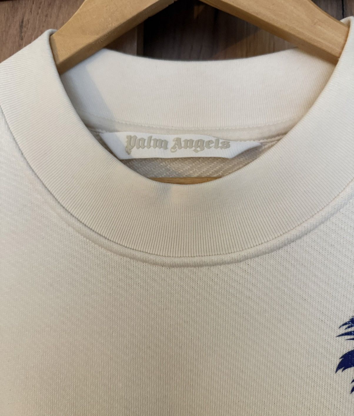Palm Angels Palm Angels – Painted Cropped Crew Neck Sweat – M (495€) Size M / US 6-8 / IT 42-44 - 10 Thumbnail