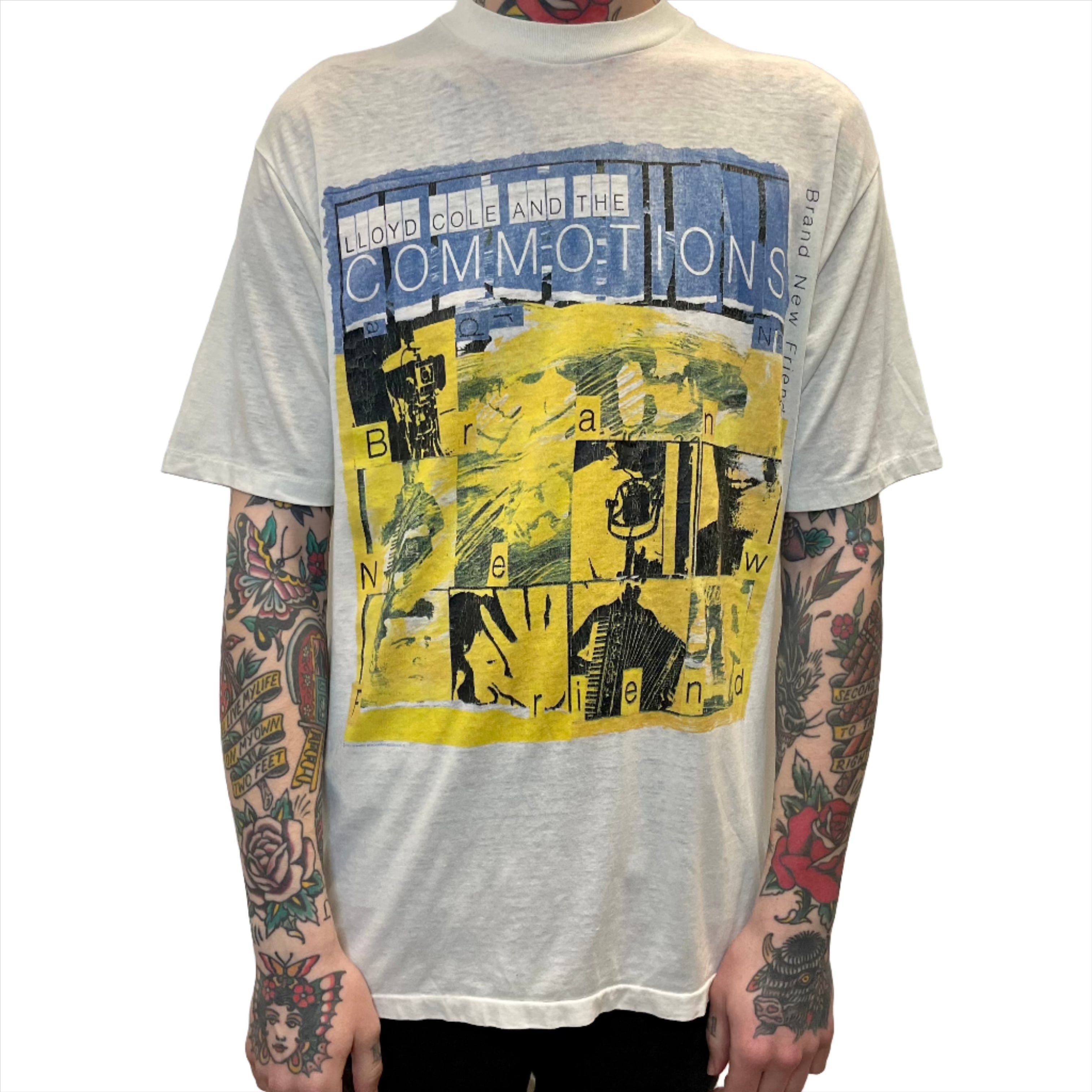 Other Lloyd Cole And The Commotions 1986 Tour Paper Thin Single Stitch T-Shirt Size XL Size US XL / EU 56 / 4 - 1 Thumbnail