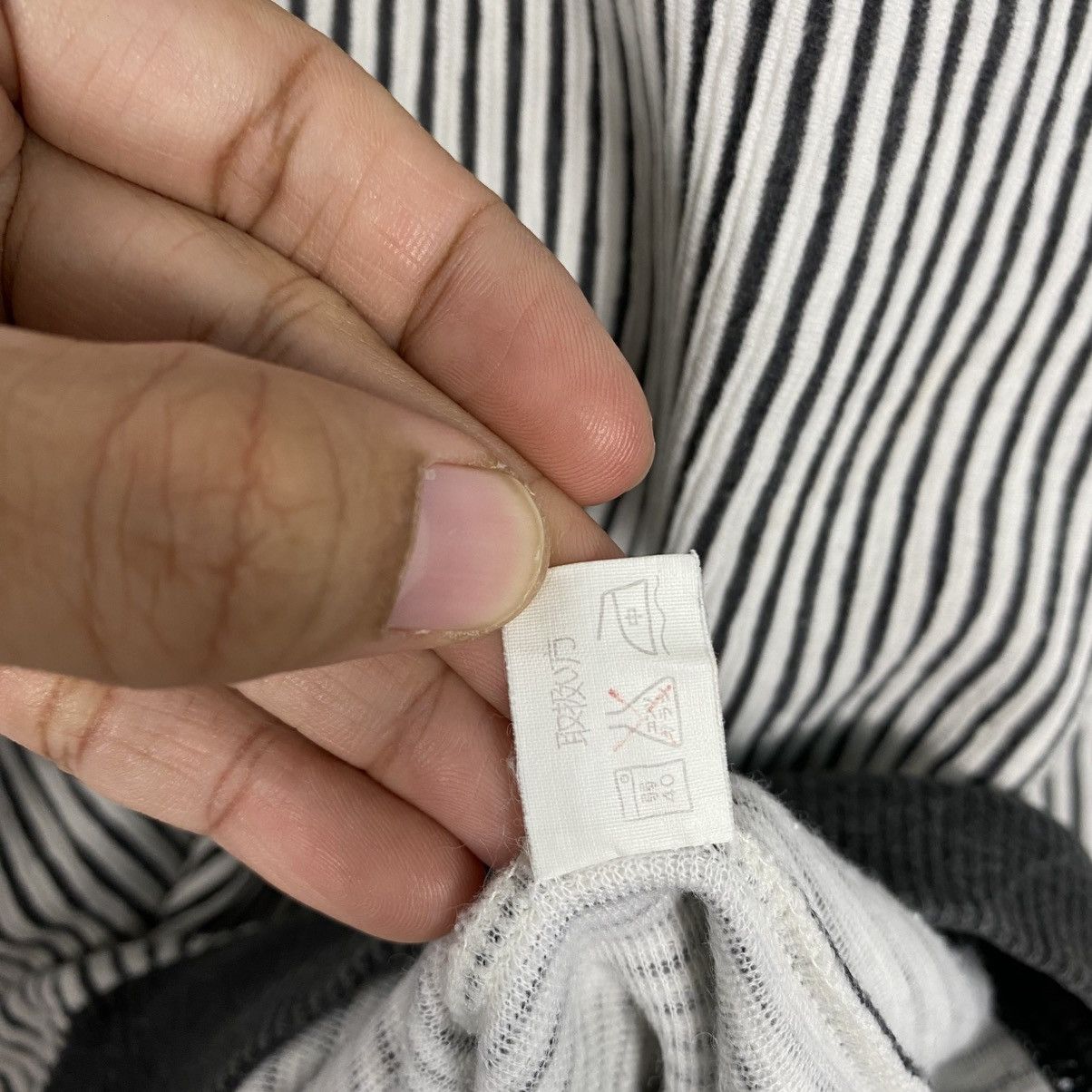 Japanese Brand Half Zipper Sweatshirt Striped Design Blonia Papa Cartoon Size US M / EU 48-50 / 2 - 16 Thumbnail