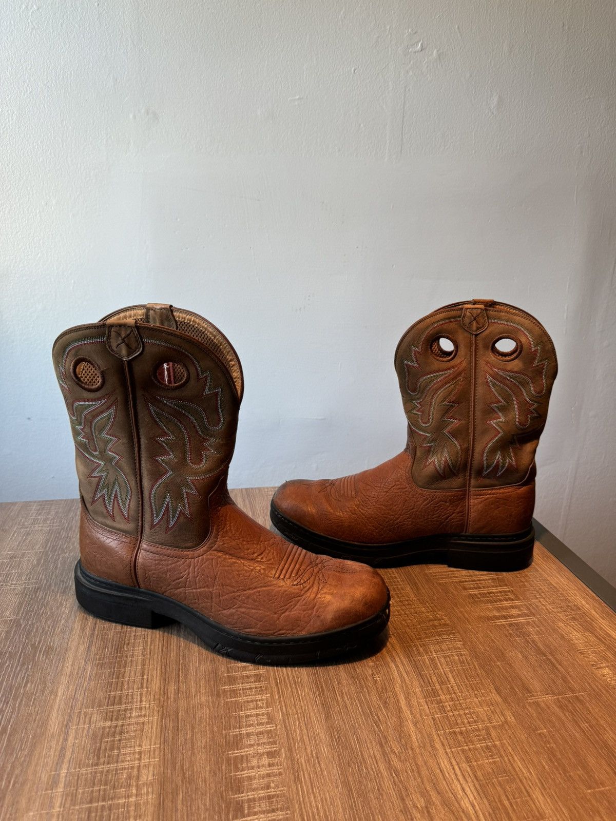 Other Twisted X 11" Round Toe EZ Rider Brown Size 13 Cowboy Boots Size US 13 / EU 46 - 2 Thumbnail