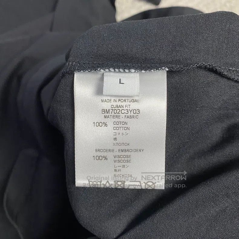 Givenchy Givenchy Black Collar Five-Star Short Sleeve Size US L / EU 52-54 / 3 - 3 Thumbnail