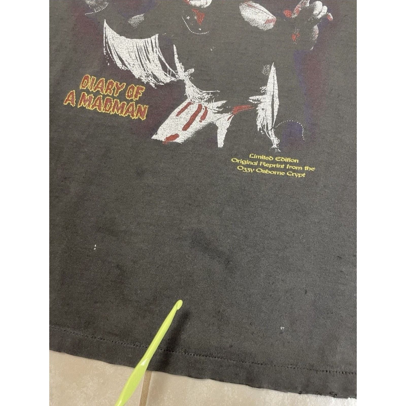 Other Vintage 90’s Ozzy Osbourne Diary Of A Madman Sz XL Thrashed Size US XL / EU 56 / 4 - 8 Thumbnail