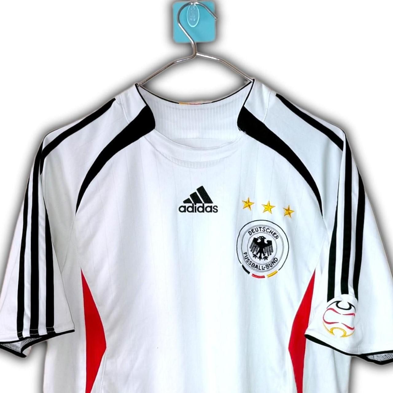 Adidas Germany 2006 2007 Home Shirt Jersey trikot Size US S / EU 44-46 / 1 - 2 Thumbnail
