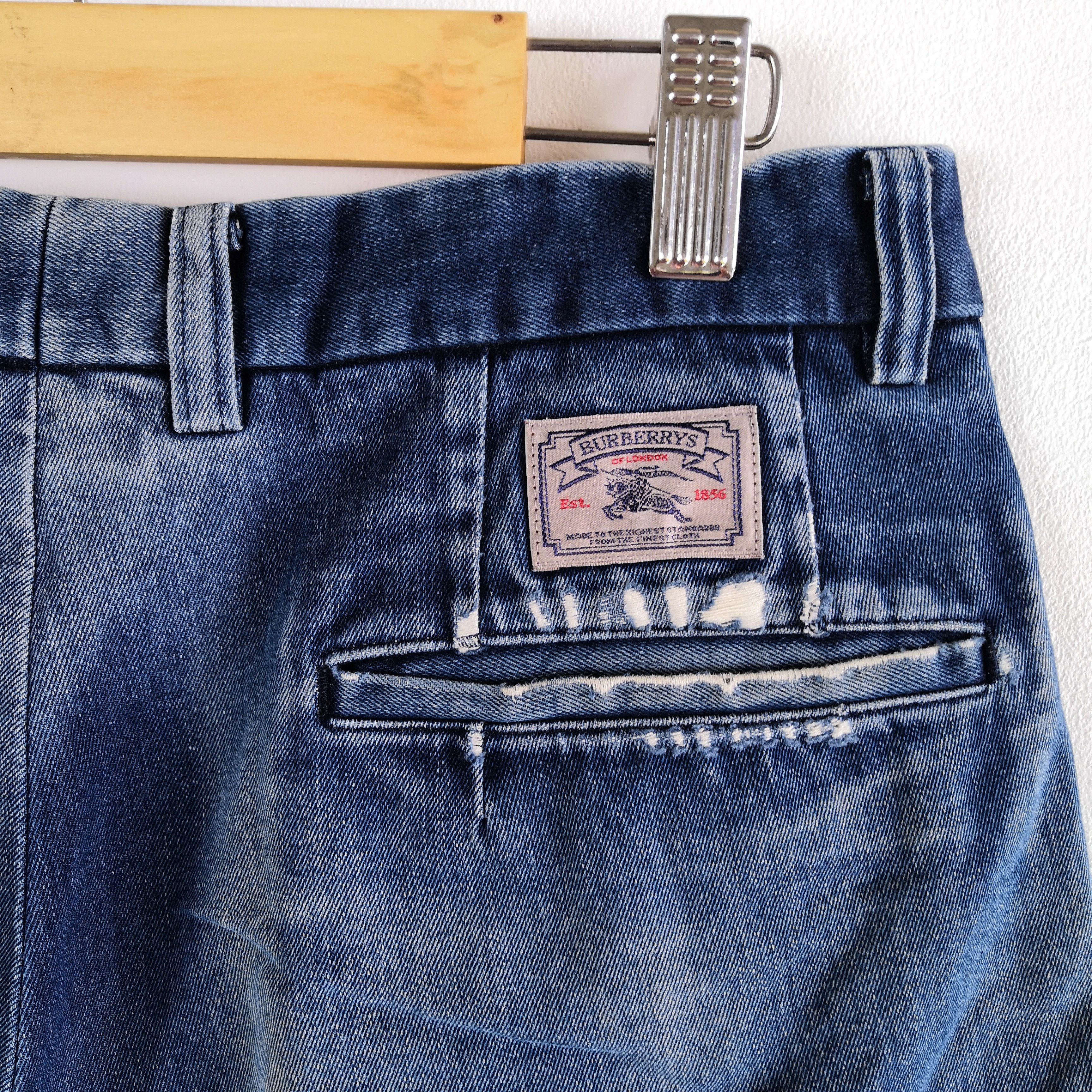 Burberry Vintage Burberry Trousers Burberry's Cut Off Pants Trousers Size 28" / US 6 / IT 42 - 5 Thumbnail
