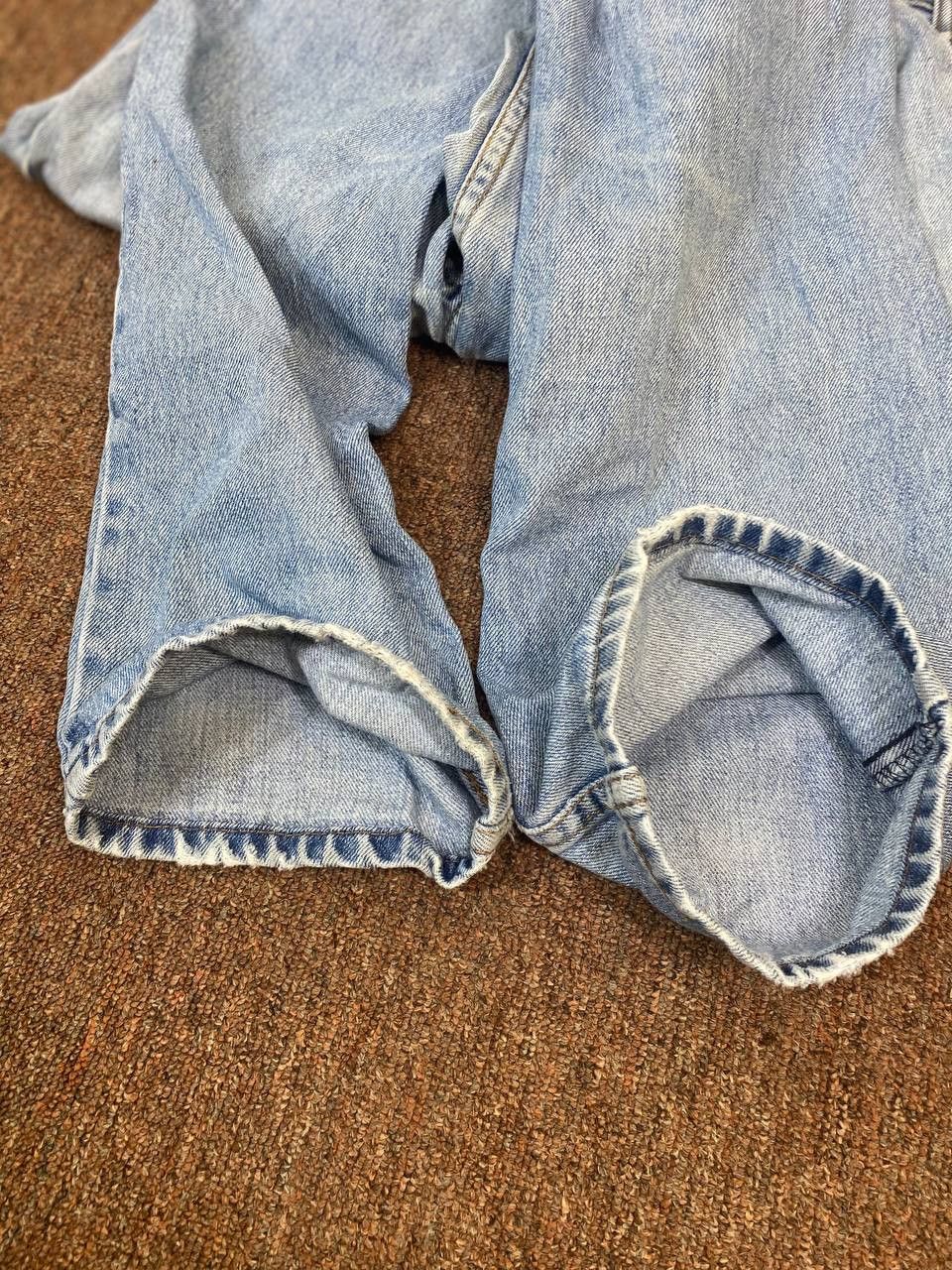 Levi's levis 516 lightwash distressed denim nice design Size US 34 / EU 50 - 6 Thumbnail