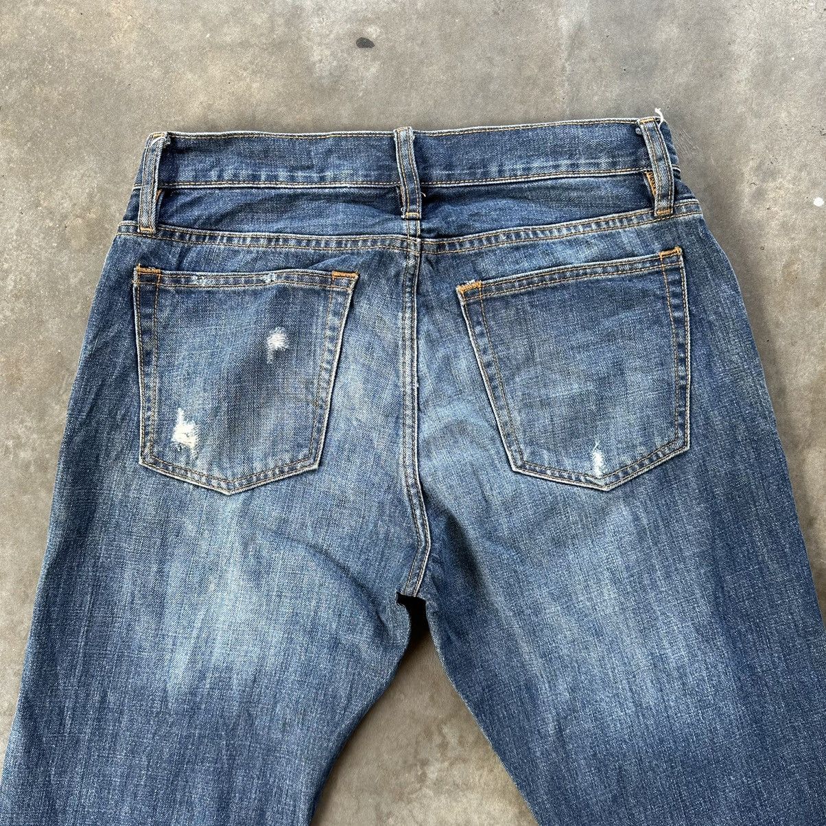Japanese Brand Vintage Japanese Distressed Denim Faded Jean Pant Size US 31 - 12 Thumbnail